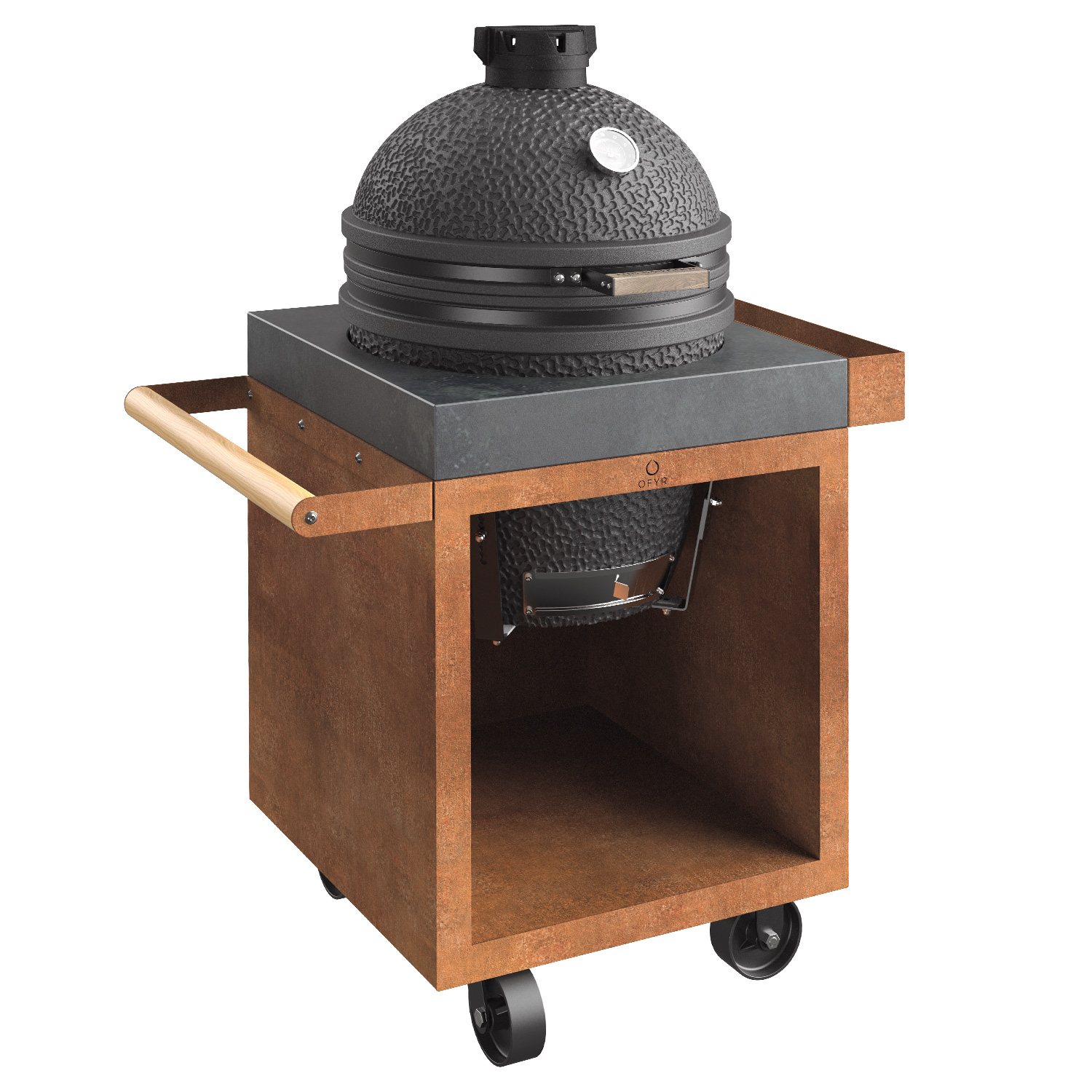 OFYR Sockel Corten 65 PRO Concrete für Kamado TB OFYR Sockel Corten 65 PRO Concrete für Kamado TB
