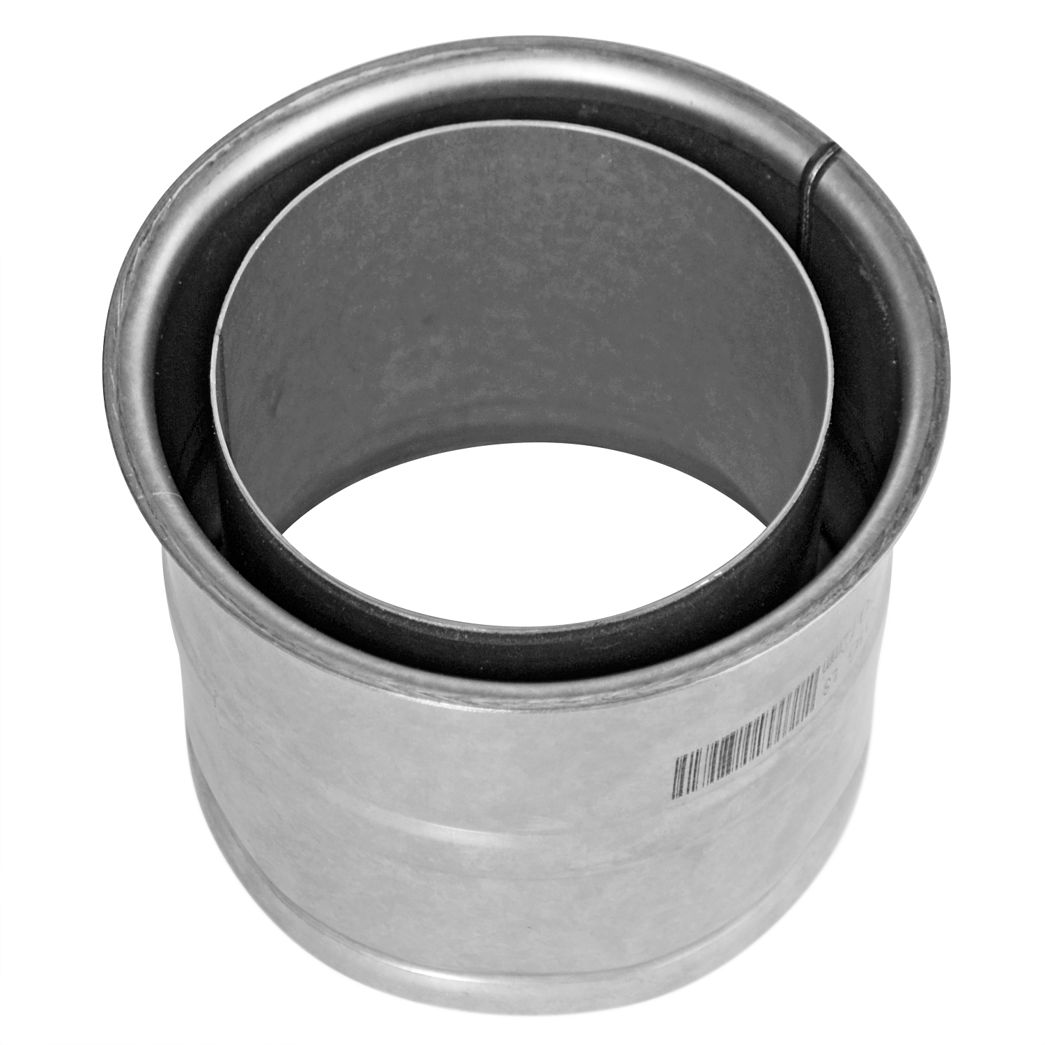 Raik Rauchrohr / Ofenrohr 120mm - Doppelwandfutter blank