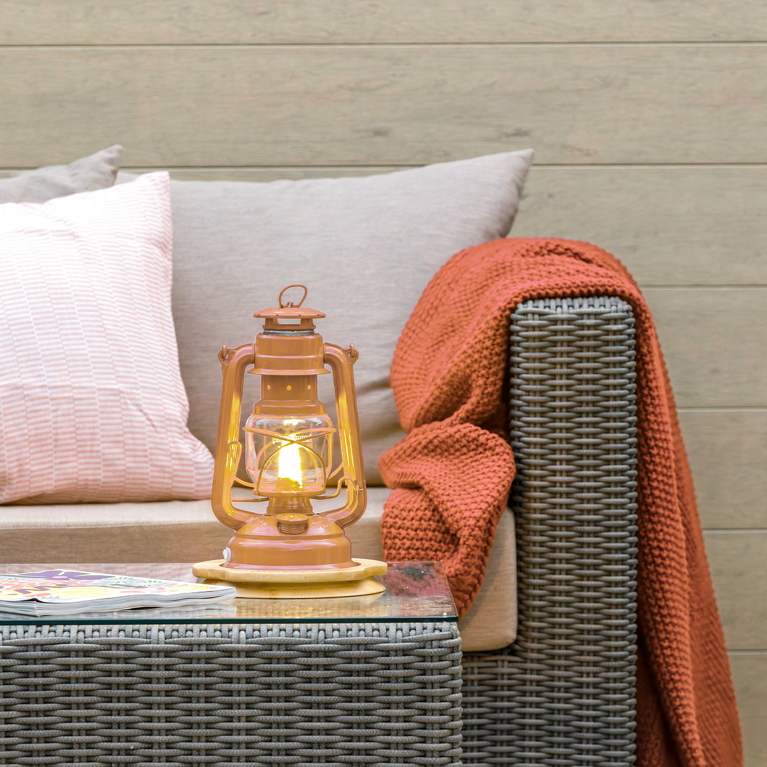 Feuerhand LED-Laterne Baby Special 276 Soft Peach