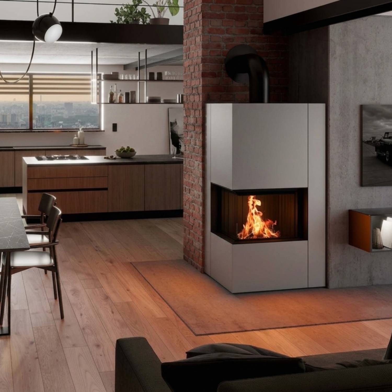 Spartherm Apollon 2L Kaminbausatz RLA Titan