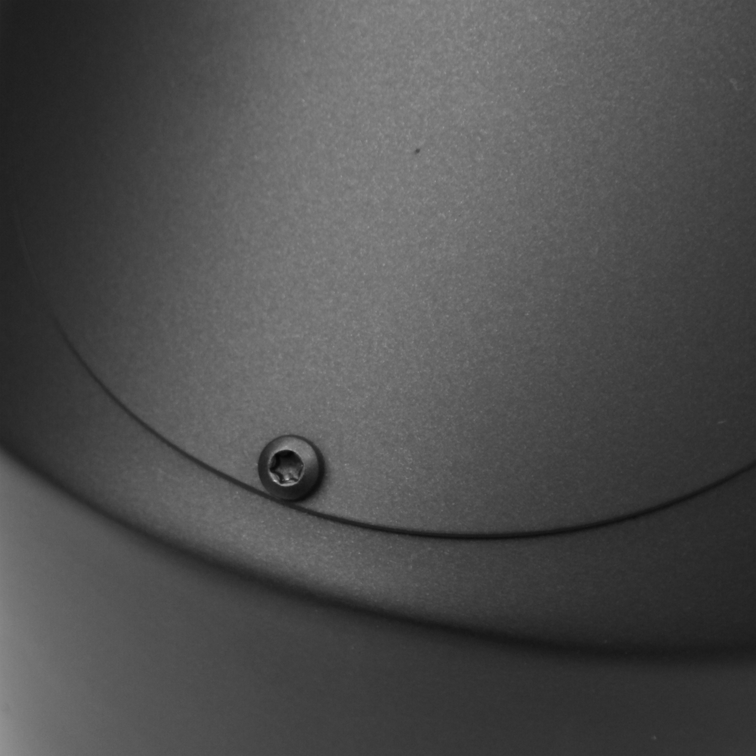 Raik Izoker Rauchrohrbogen 150mm schwarz doppelwandig 90° mit Tür für Rauchrohr / Ofenrohr