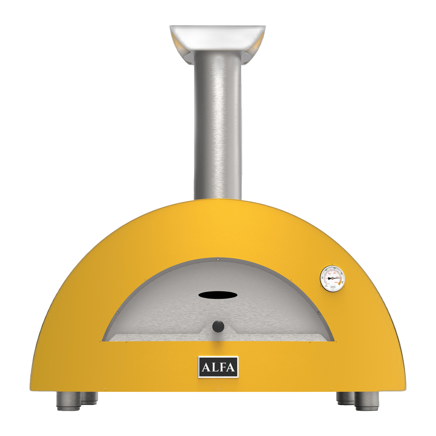 Alfa Moderno 2 Pizze Pizzaofen Holz Fire Yellow Alfa Moderno 2 Pizze Pizzaofen Holz Fire Yellow