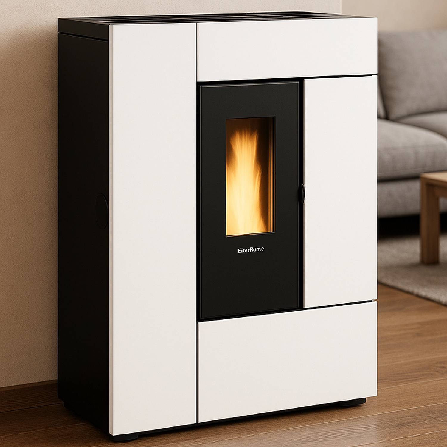 Extraflame GABRIELLA PLUS - Weiss Pelletofen EVOLUTION LINE