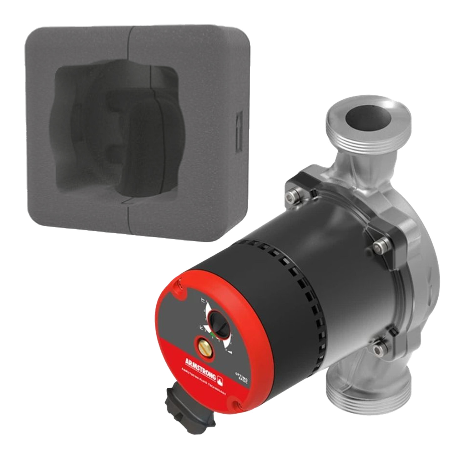 Armstrong Umwälzpumpe HEP Optimo Basic 25-6.0 G180 mit Dämmschale