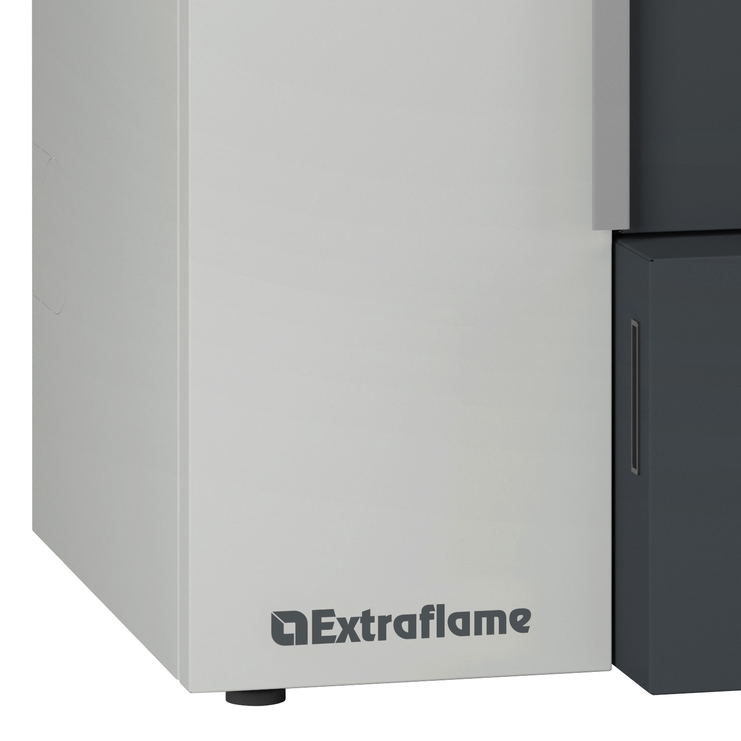 Extraflame Evolution Line PR30 Pelletkessel Stahl Weiss-Grau