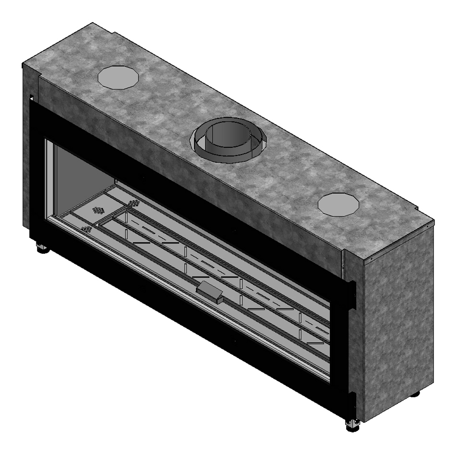 Trimline Fires Trimline 120 Tunnel AR Gas Kamineinsatz G20/G25 Trimline Fires Trimline 120 Tunnel AR Gas Kamineinsatz G20/G25