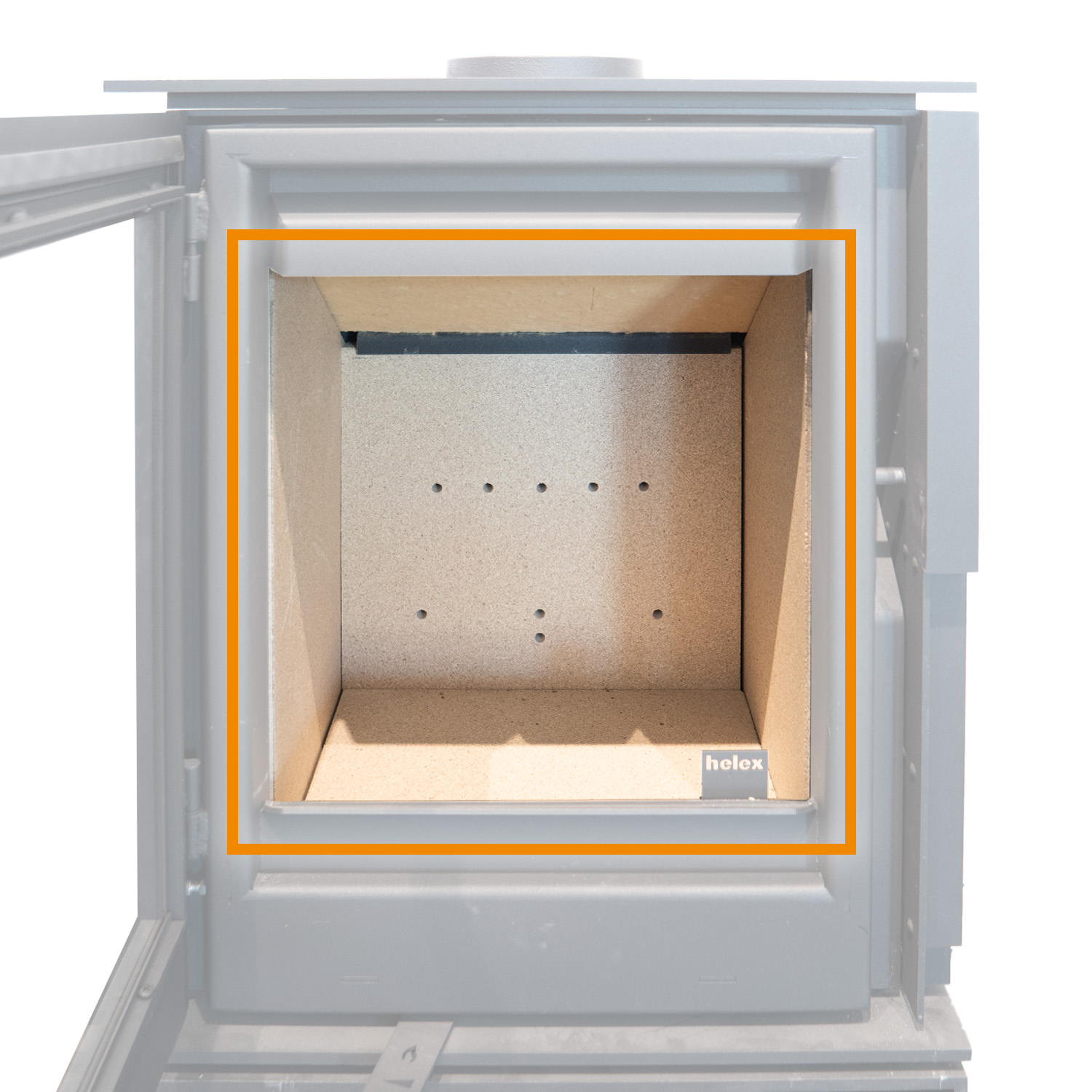 Ersatzteil - Schmitzker Cuby Kaminofen - Brennraumauskleidung inkl. Umlenkung (für Cuby/Cuby Air 6/Cuby Air 8)