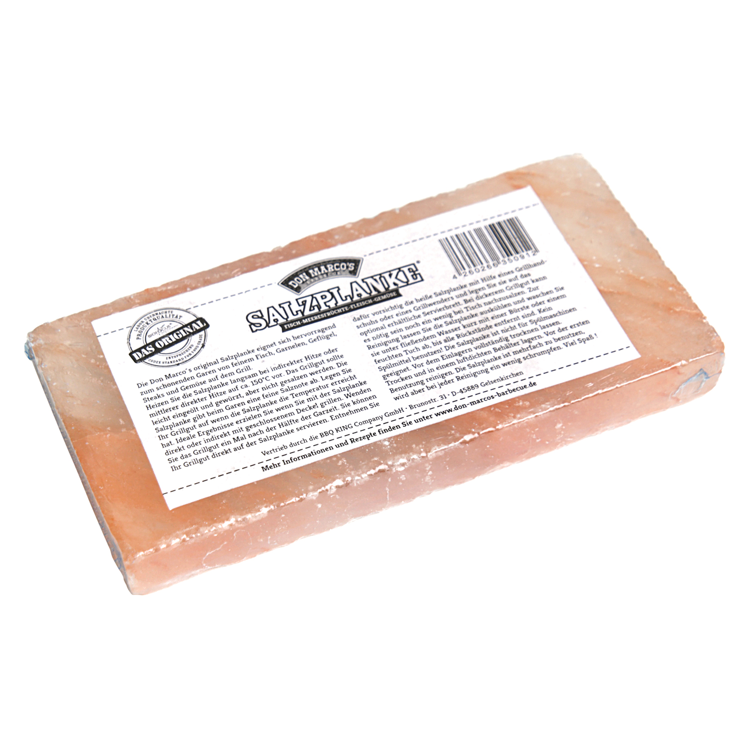 Don Marco´s Original Salzplanke® Don Marco´s Original Salzplanke®