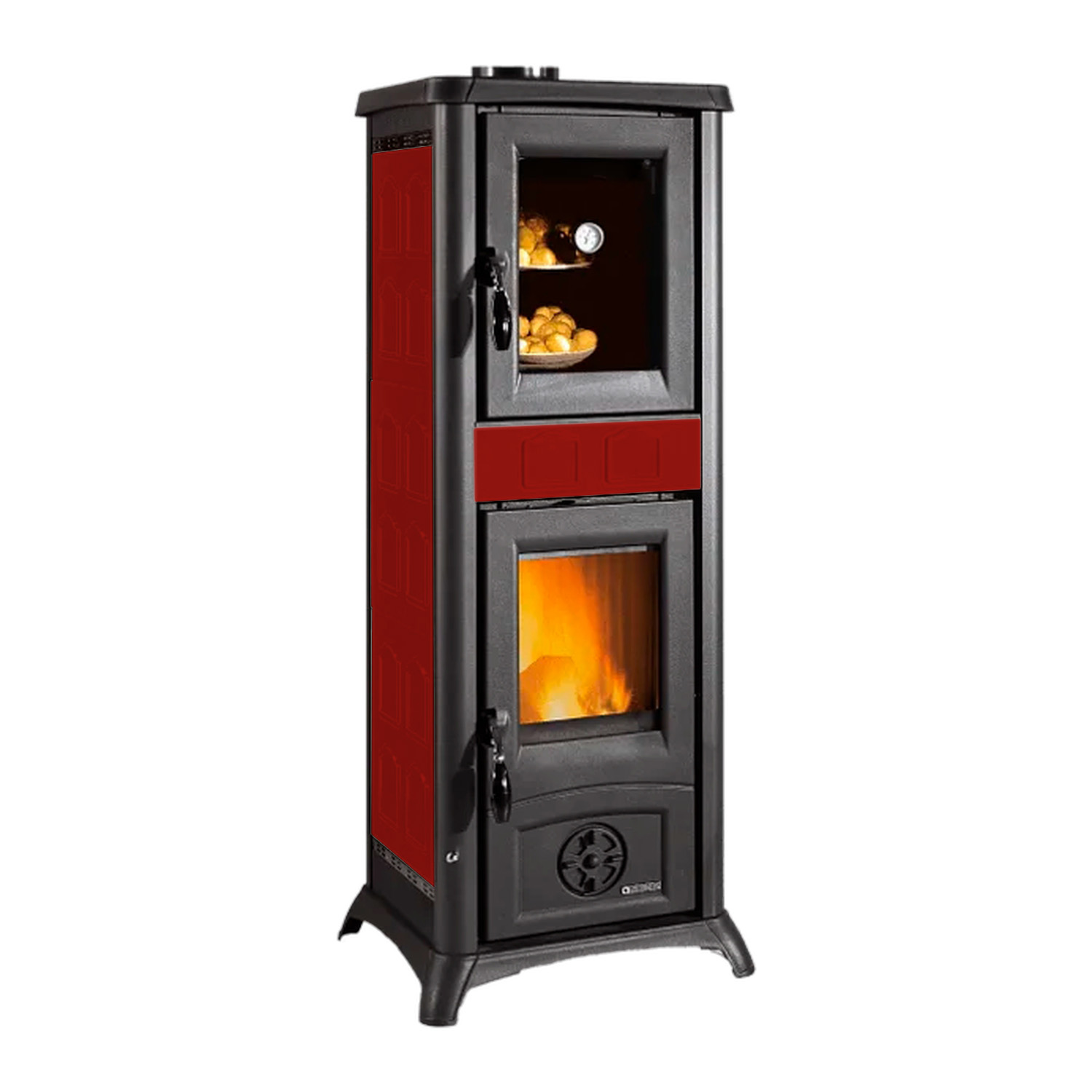 La Nordica Gemma Forno 16 Kaminofen Bordeaux
