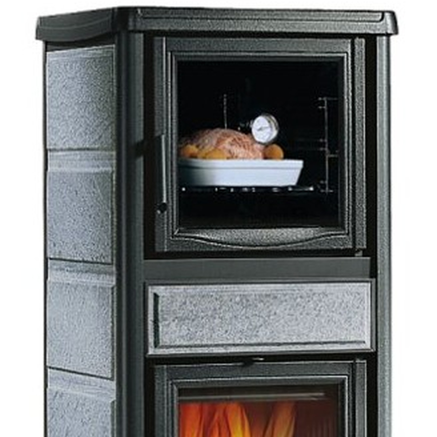 La Nordica T.ROSSELLA PLUS FORNO DSA.16 PETRA - Naturstein Kaminofen