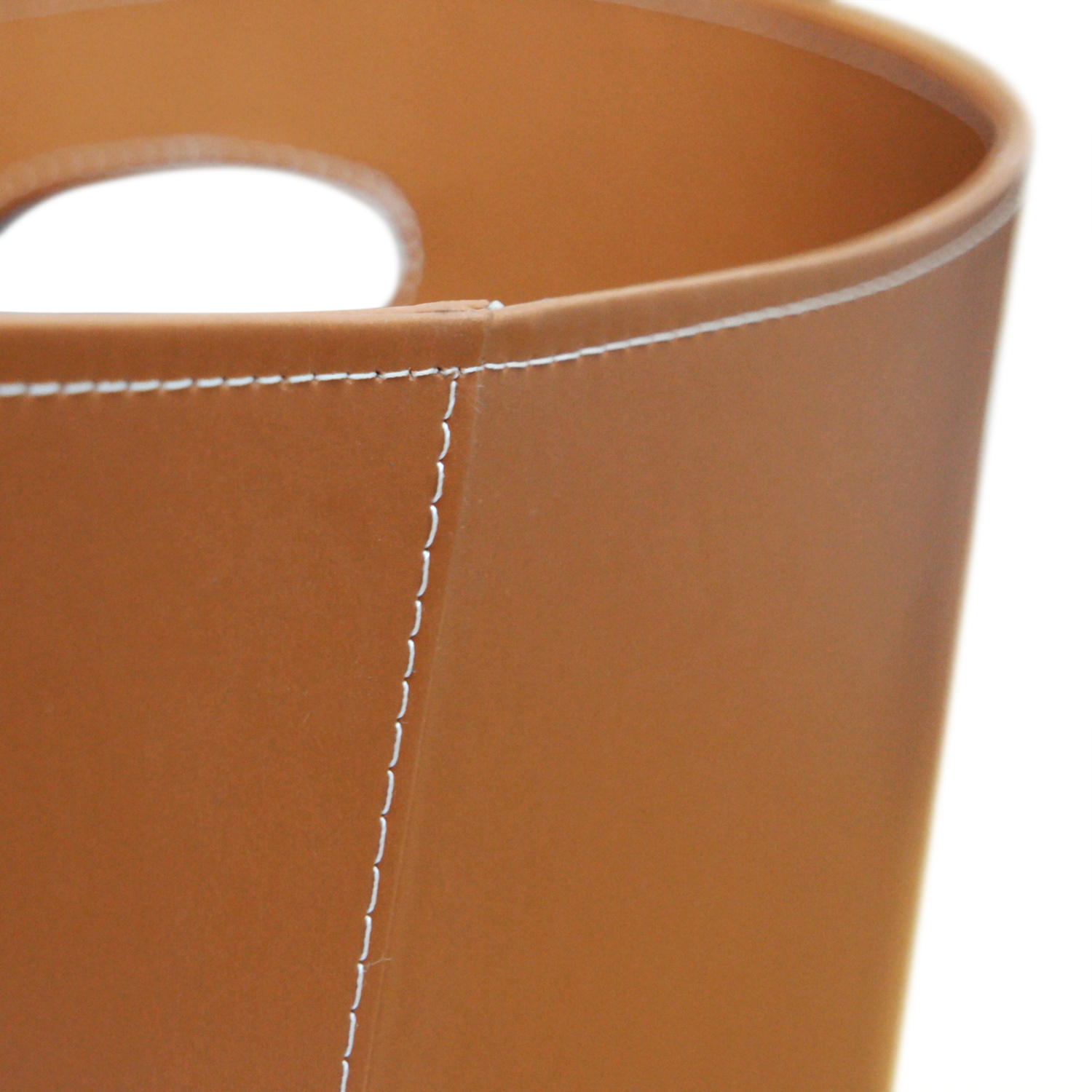 Raik Holzkorb, Kunstleder Hellbraun, XL Raik Holzkorb, Kunstleder Hellbraun, XL