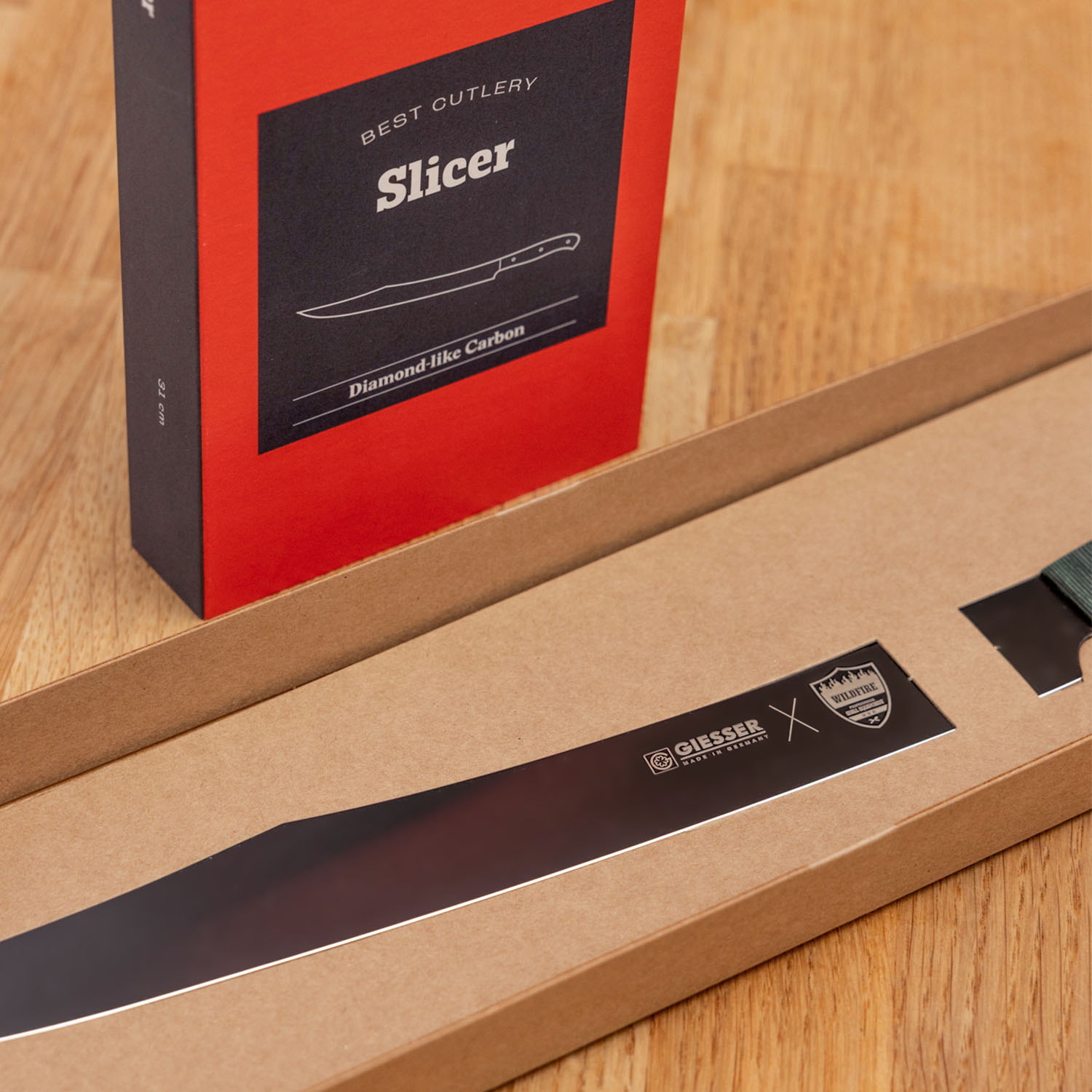 Big Green Egg Wildfire x Giesser Messer Slicer / DLC beschichtet