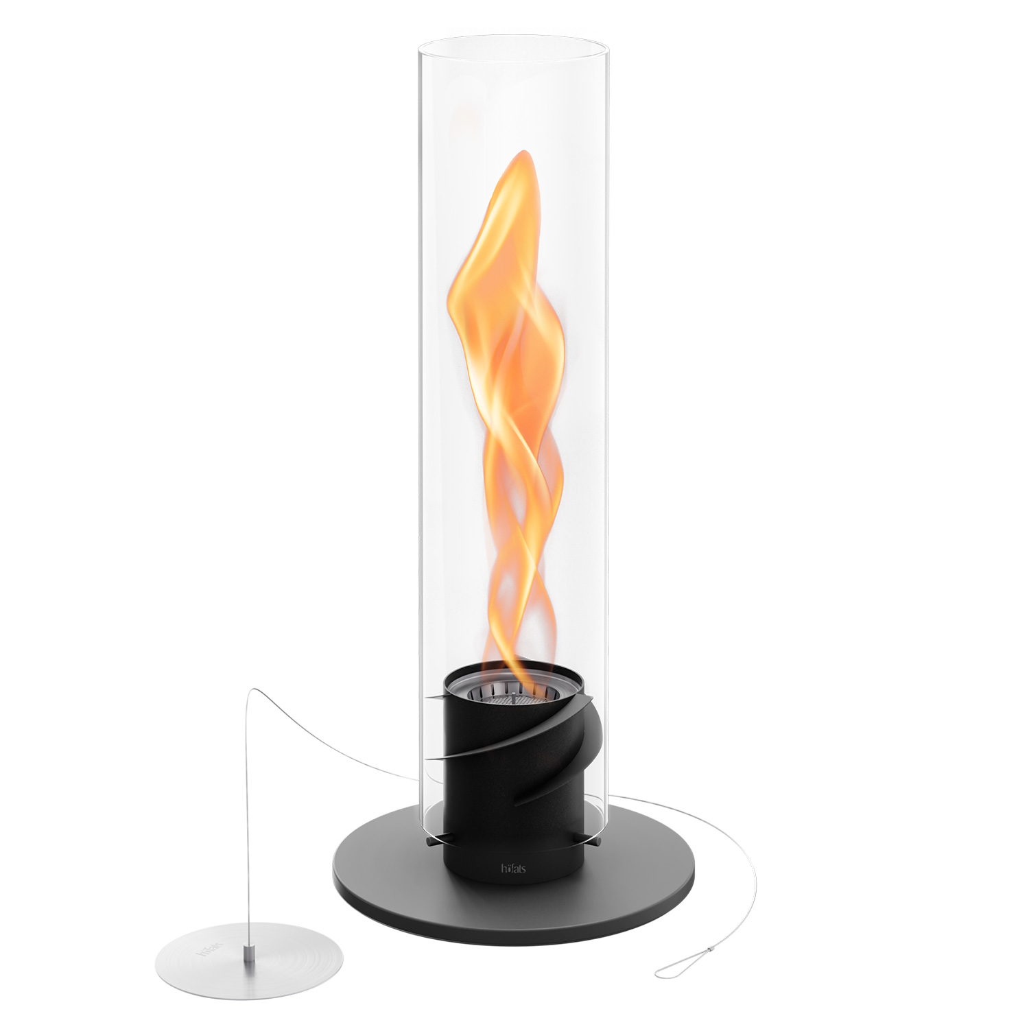 höfats SPIN 900 Tischfeuer Schwarz