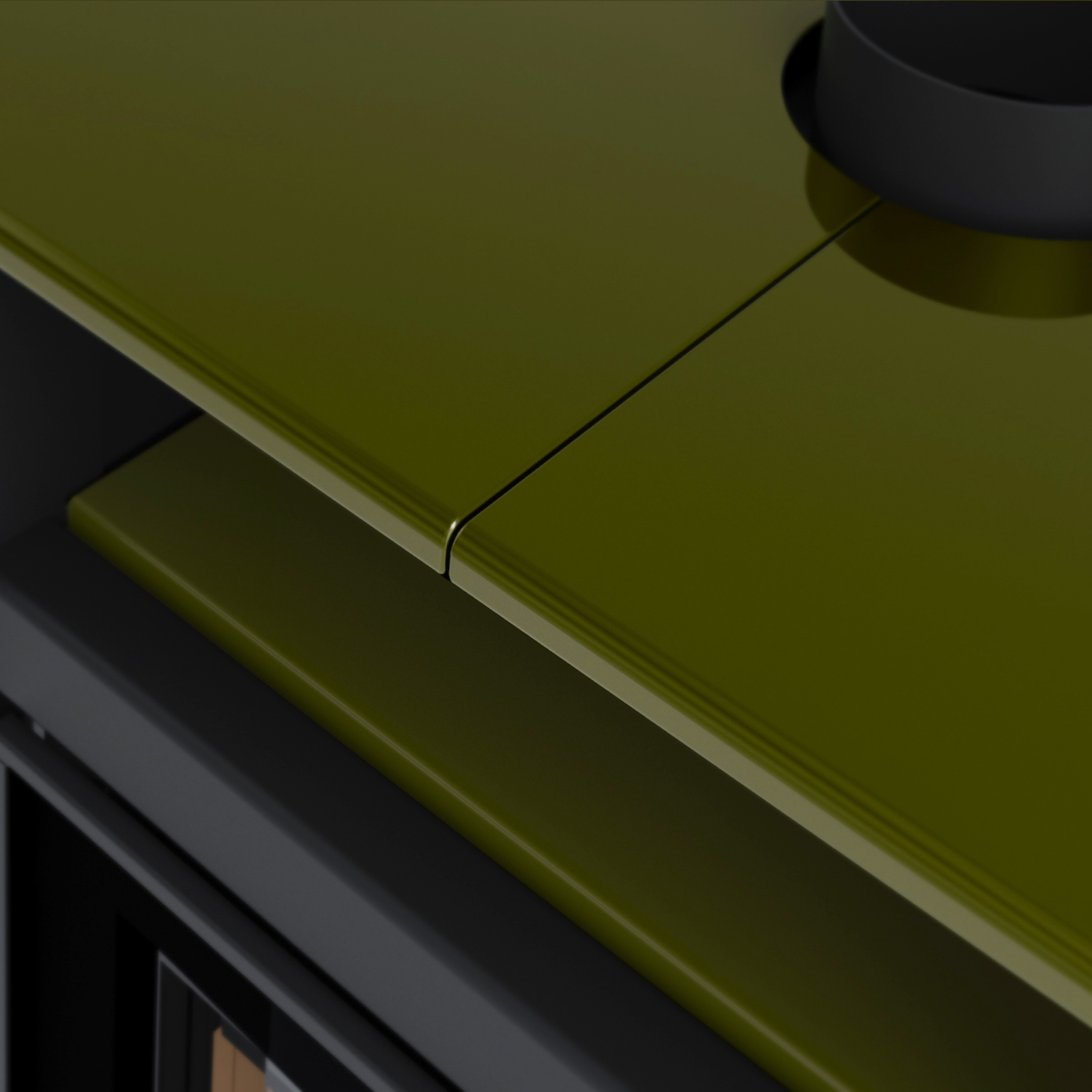 Aquaflam Vario Peru Manual Wasserführender Kaminofen Grün 11/7 kW