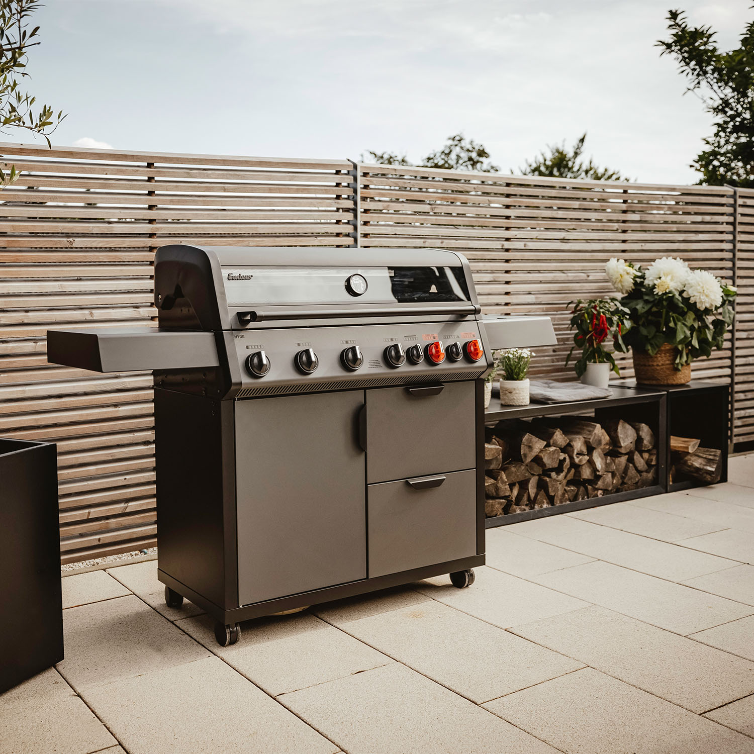 Enders Hyde 6 SIKR Turbo II Gasgrillstation