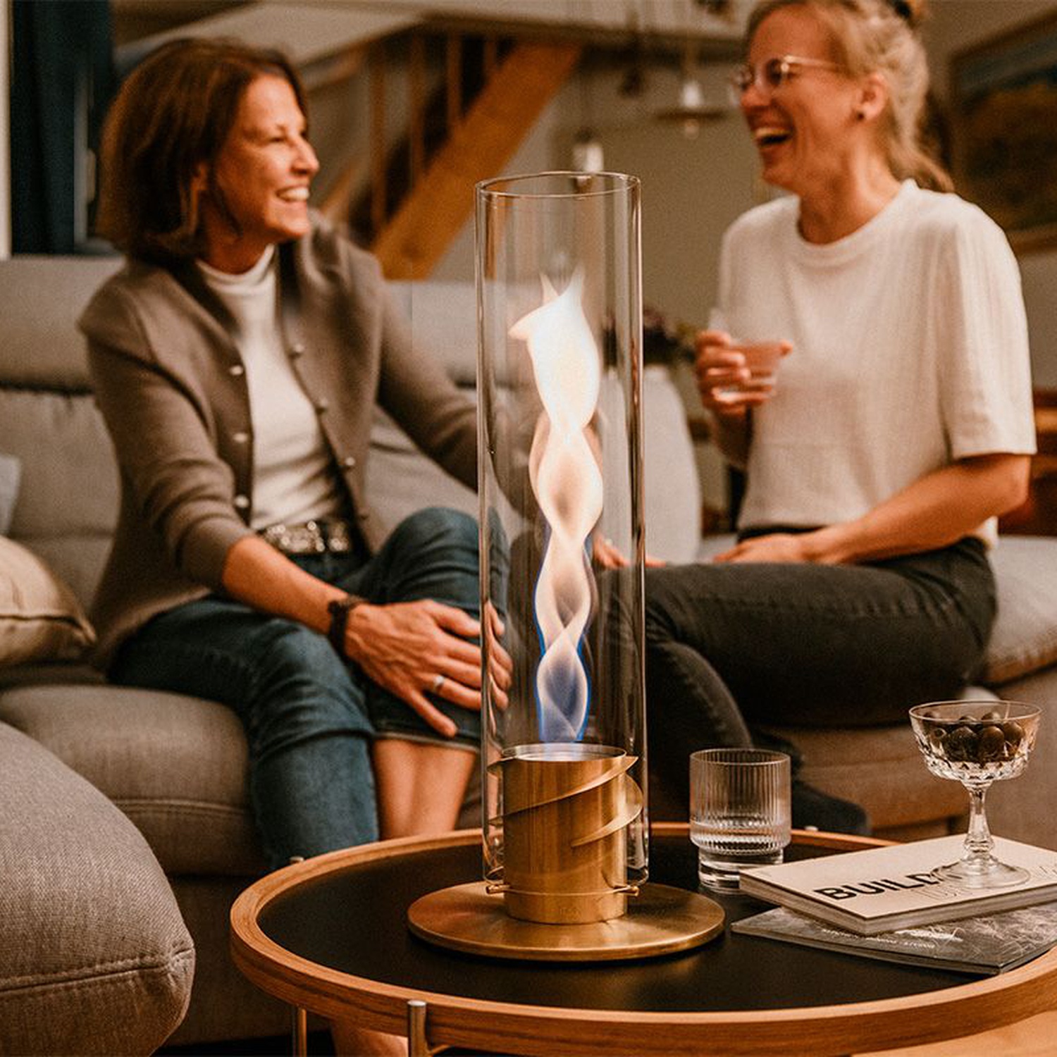 höfats SPIN 1200 Tischfeuer gold höfats SPIN 1200 Tischfeuer gold