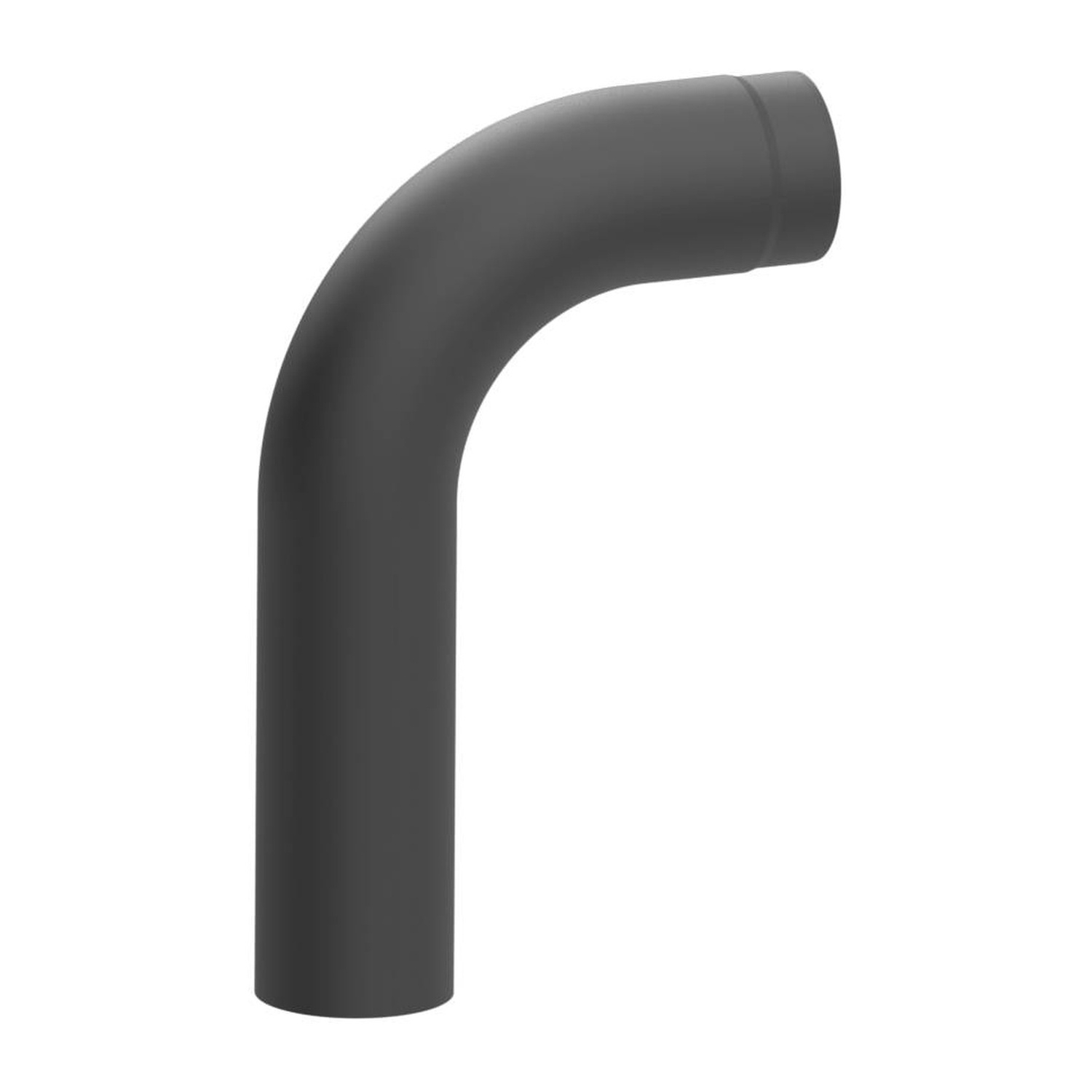 Raik Lifestyle Winkelbogen Durchmesser 150/90° 2,00mm glatt 700/450 grau für Rauchrohr/ Ofenrohr