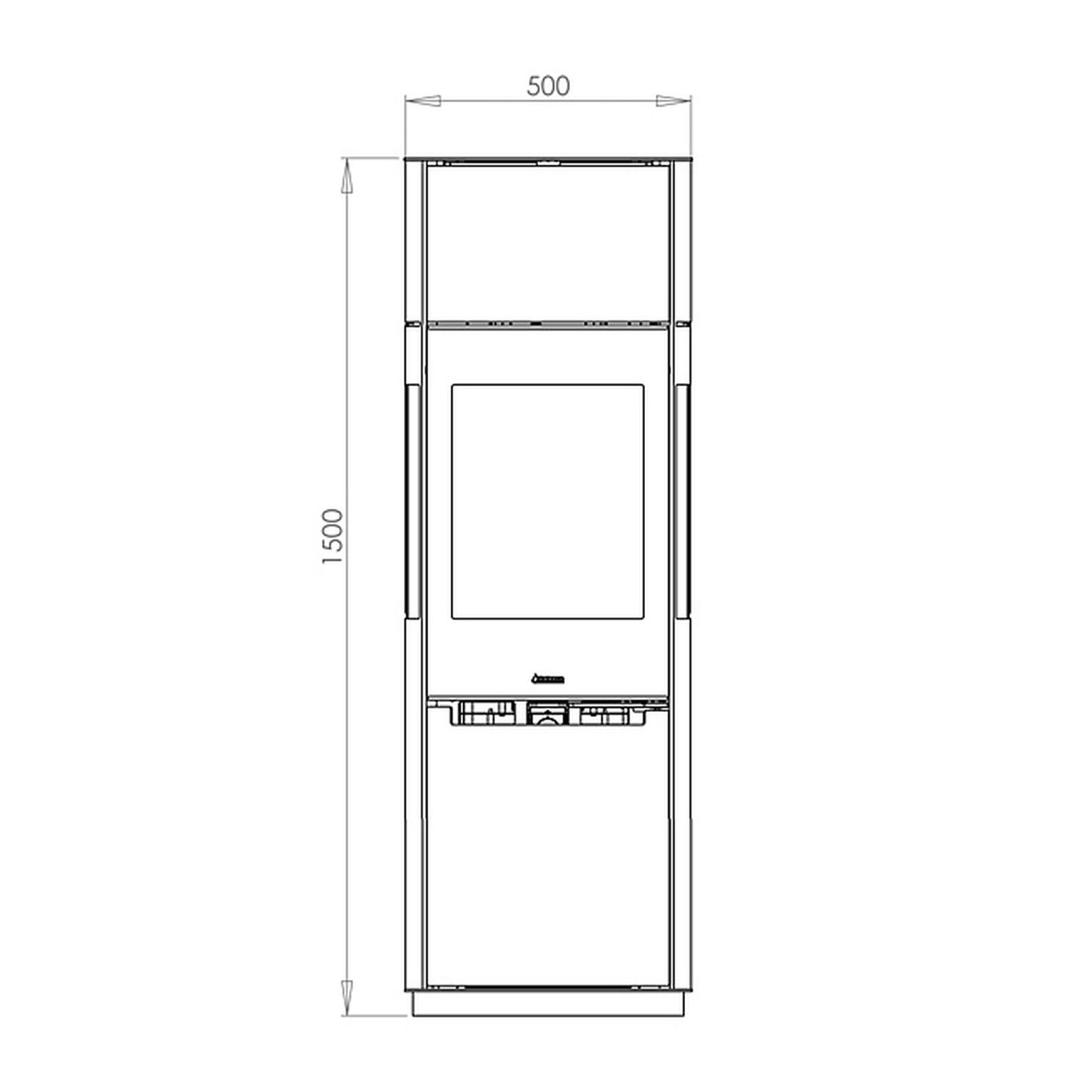 Aduro 9.7 Lux Kaminofen Schwarz