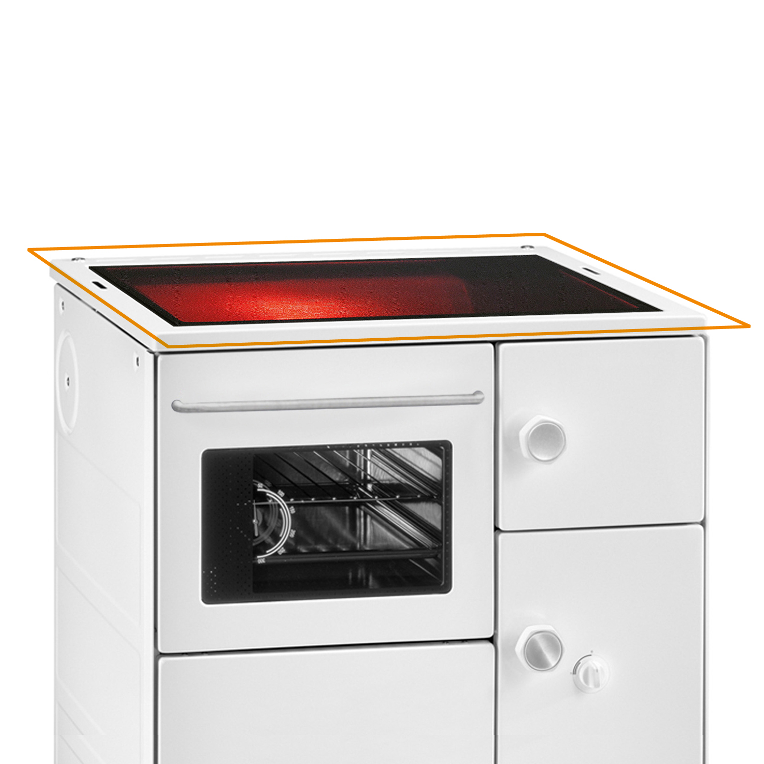 Haas+Sohn Glaskeramikplatte für HA 75.5-A Haas+Sohn Glaskeramikplatte für HA 75.5-A