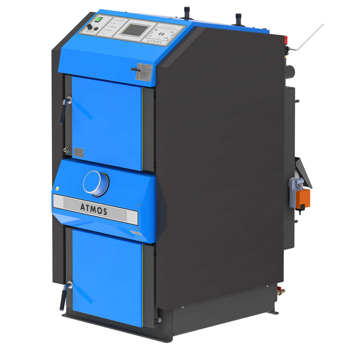 ATMOS Holzvergaserkessel DC 25 GSE Komfort mit ACD04 und automatischer Zündung ATMOS Holzvergaserkessel DC 25 GSE Komfort mit ACD04 und automatischer Zündung