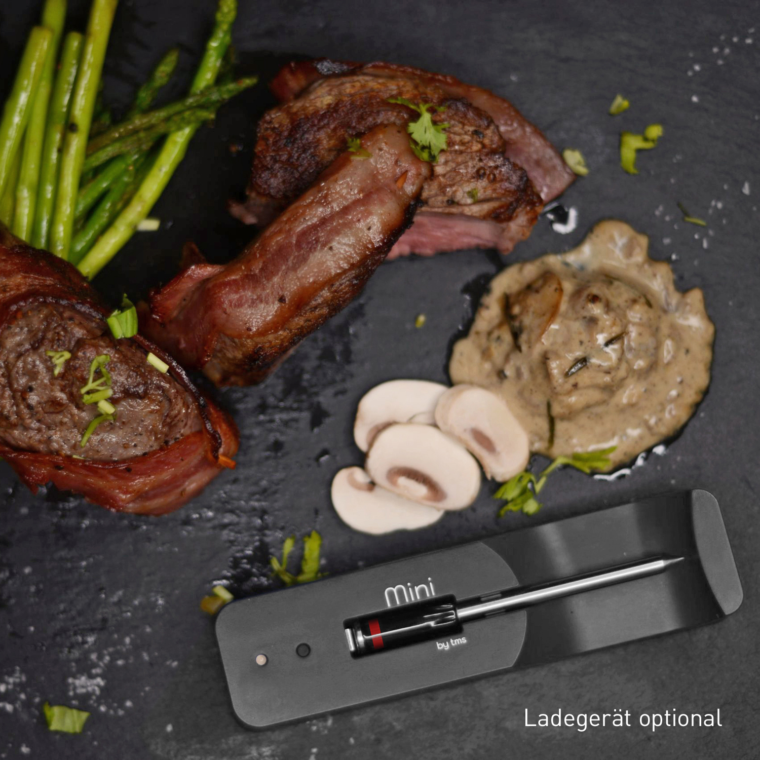 The MeatStick Mini Einzelstick Temperaturfühler Rot The MeatStick Mini Einzelstick Temperaturfühler Rot