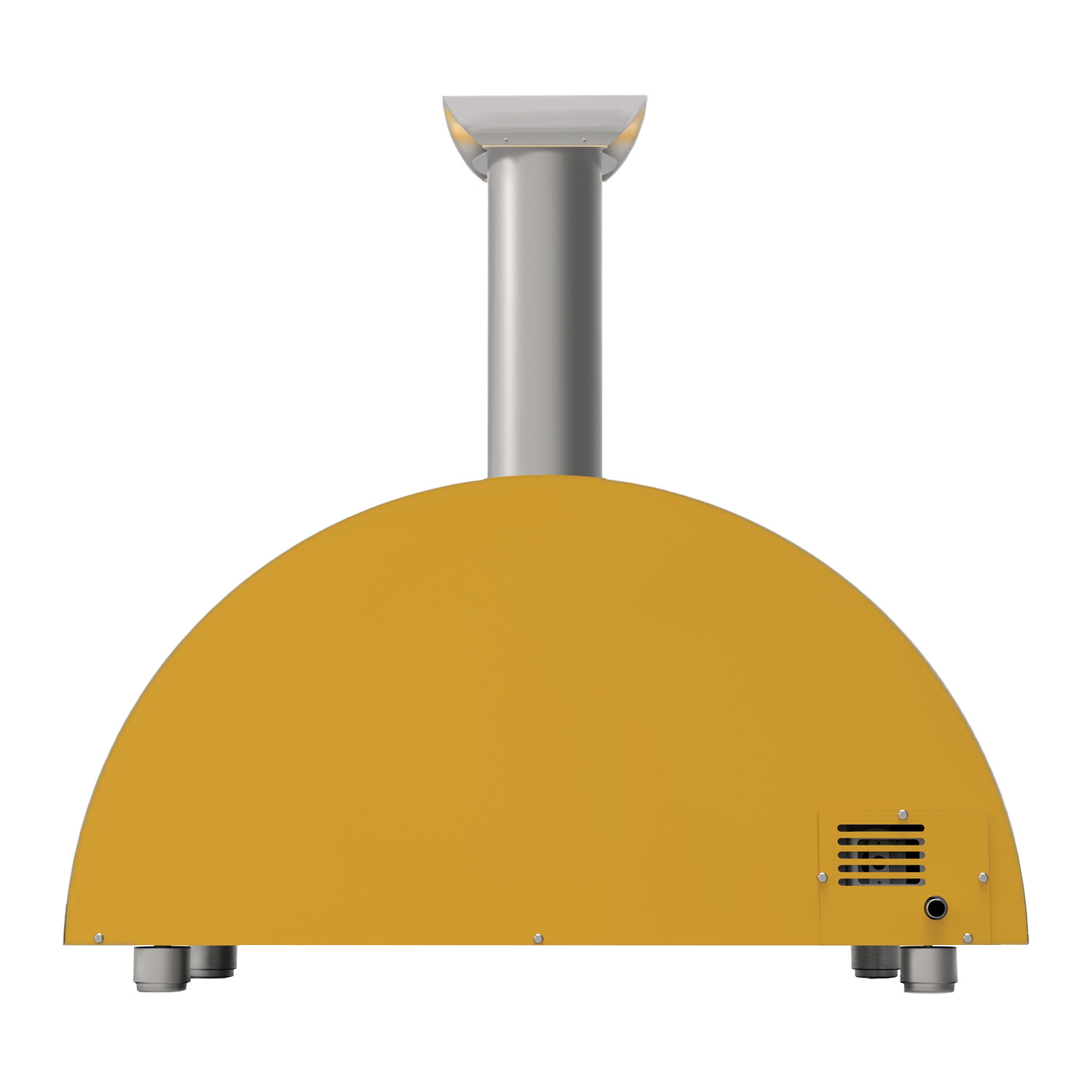 Alfa Moderno 3 Pizze Pizzaofen Hybrid Fire Yellow