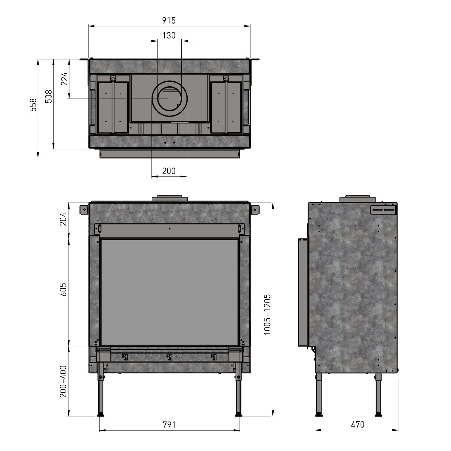 Trimline Fires Trimline 83 Front Gas Kamineinsatz G20 Trimline Fires Trimline 83 Front Gas Kamineinsatz G20