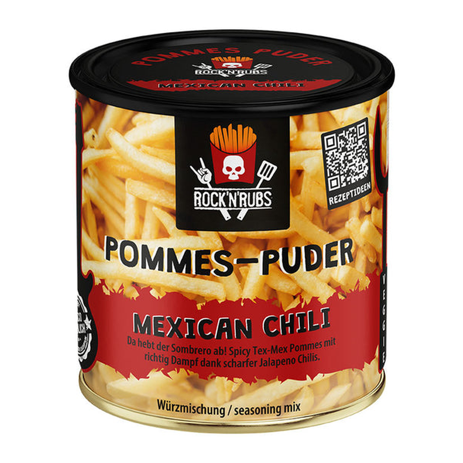 Rock n Rubs Pommes-Puder Mexican Chili 150 g
