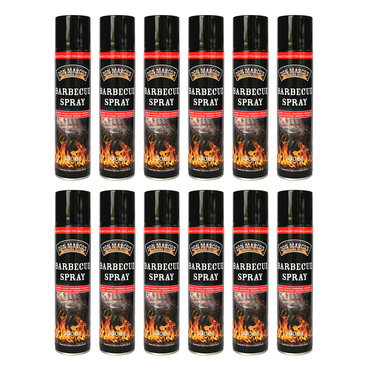 Don Marco´s Barbecue Spray 12er-Set Don Marco´s Barbecue Spray 12er-Set