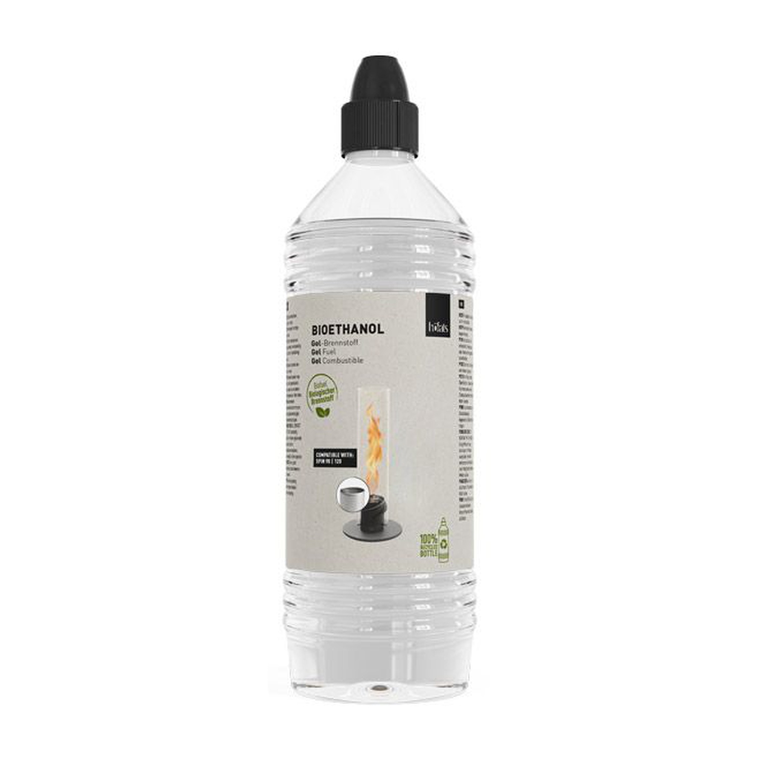 höfats Bioethanol Gel-Brennstoff 1l-Flasche