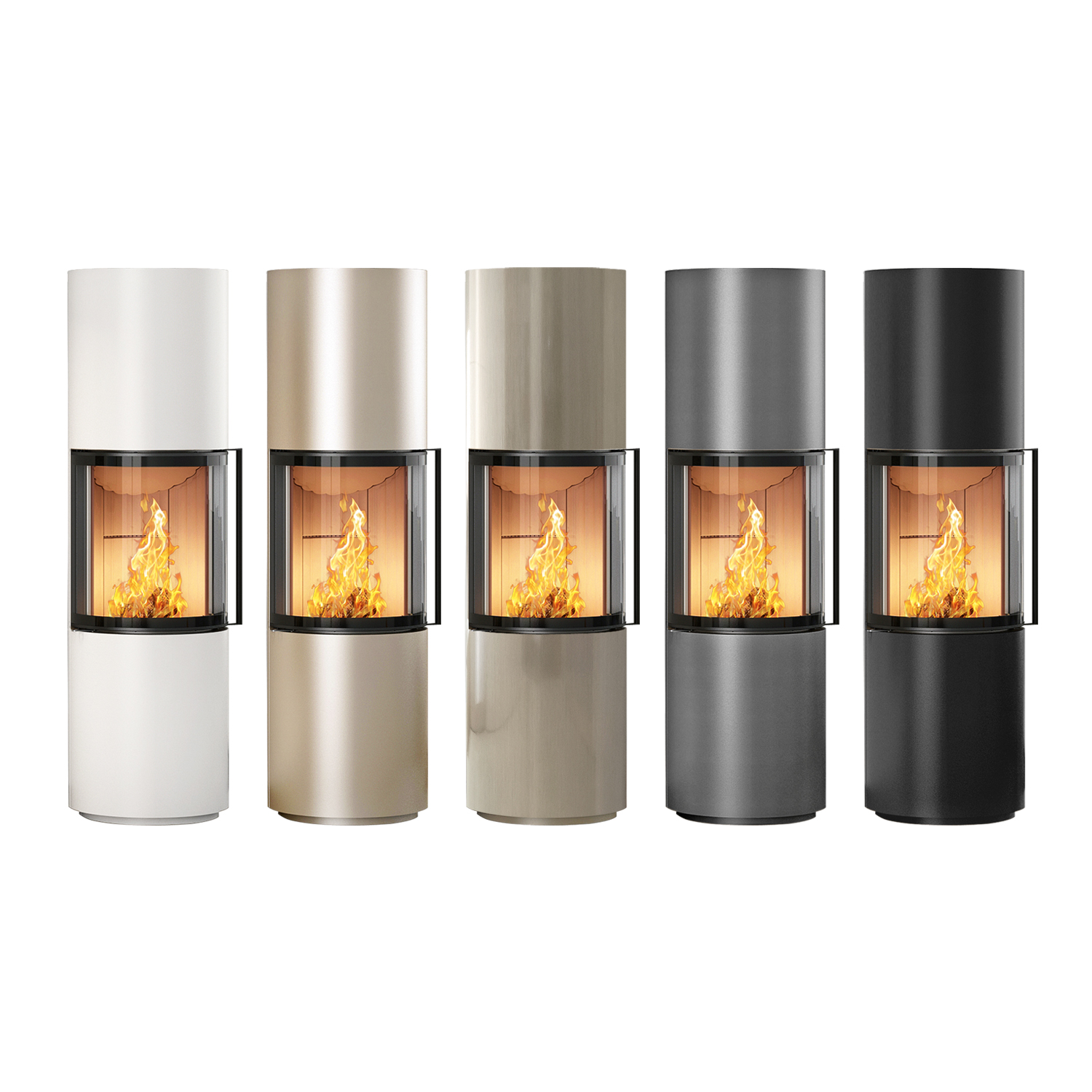 Spartherm Passo L RLU Kaminofen Nero