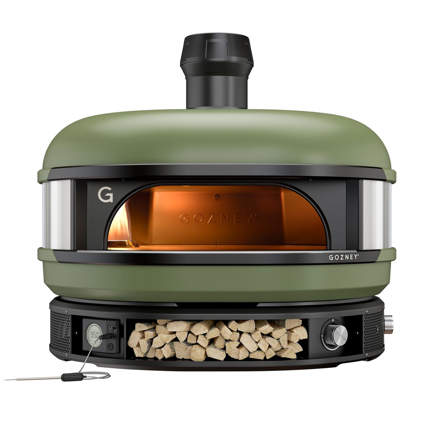 Gozney Dome Dual-Fuel Pizzaofen Creme + Ventura Pizza-Set (4-tlg.) gratis