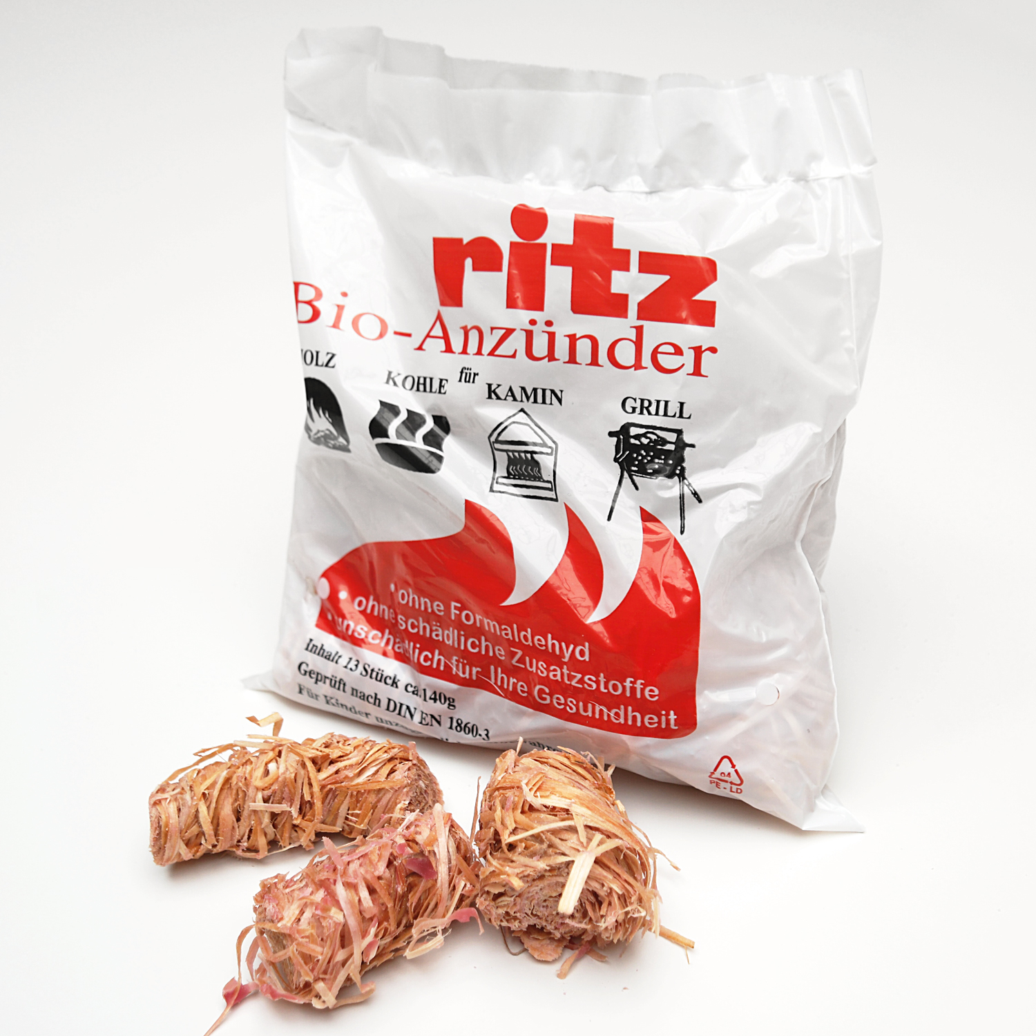 RITZ  Bio - Kaminanzünder, Großkarton 325 Stück RITZ  Bio - Kaminanzünder, Großkarton 325 Stück