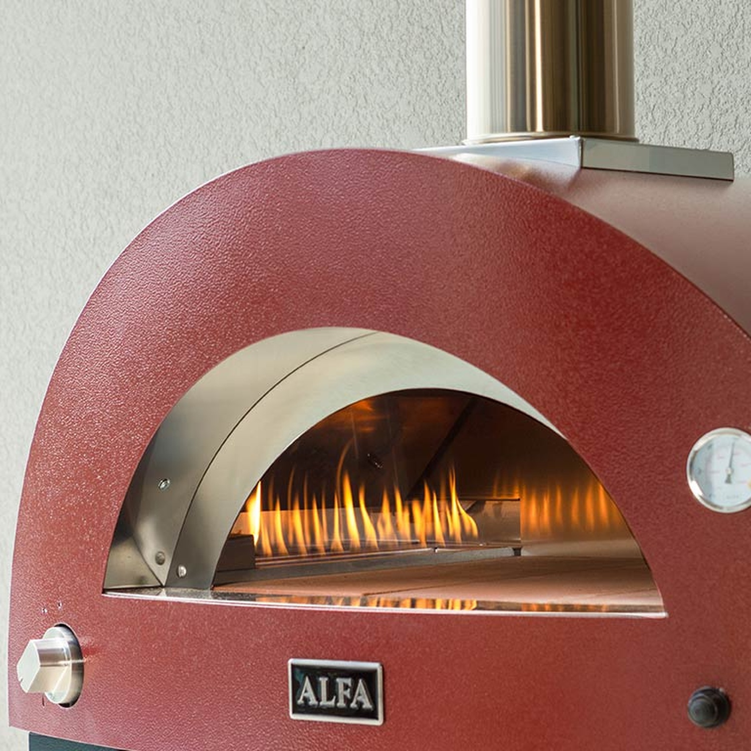 Alfa Moderno 3 Pizze Gas-Pizzaofen antikrot 50 mBar