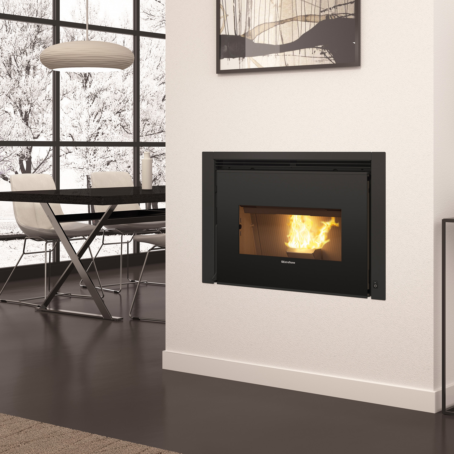 Extraflame COMFORT P85 Pelleteinsatz