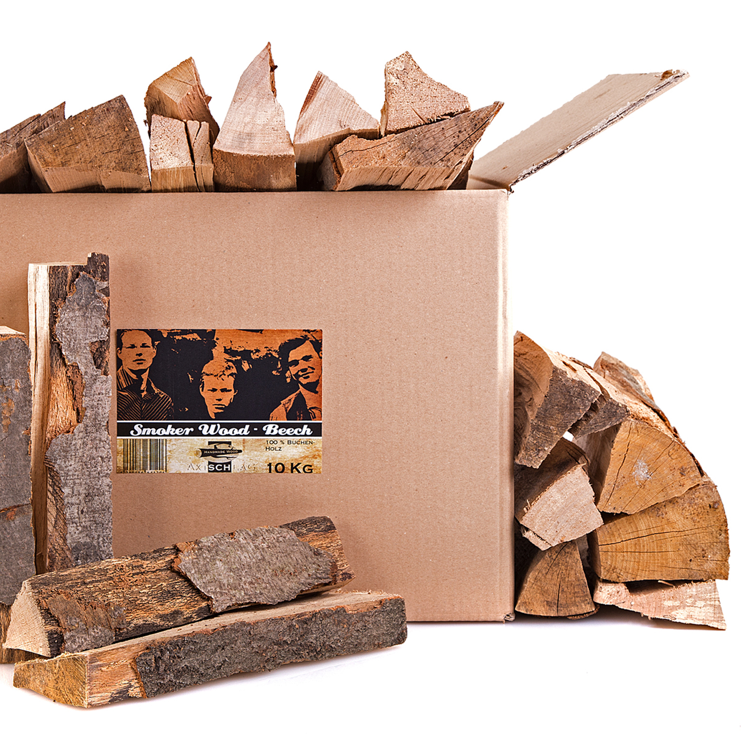 Axtschlag Smoker Wood Buche Axtschlag Smoker Wood Buche