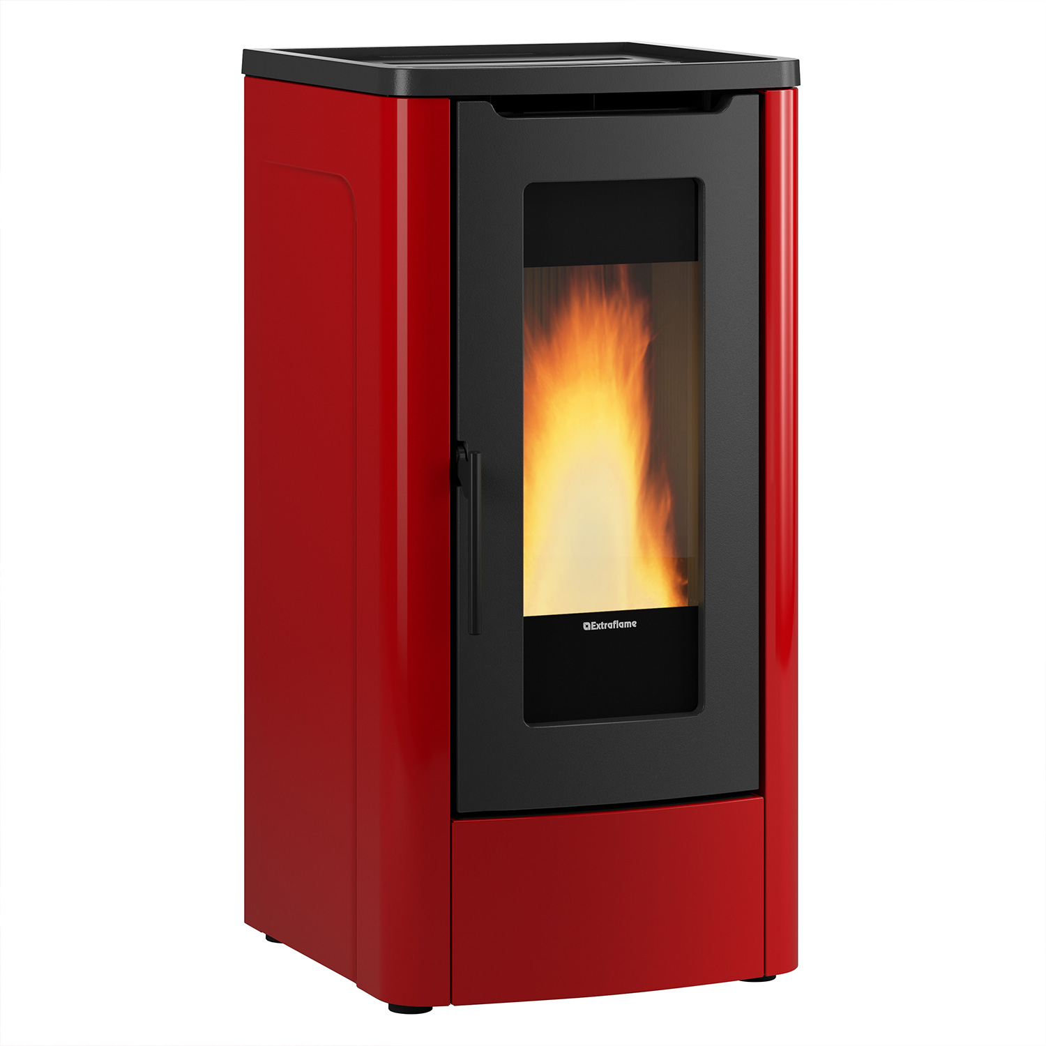 Extraflame Dahiana VFS Pelletofen Stahl Bordeaux Extraflame Dahiana VFS Pelletofen Stahl Bordeaux