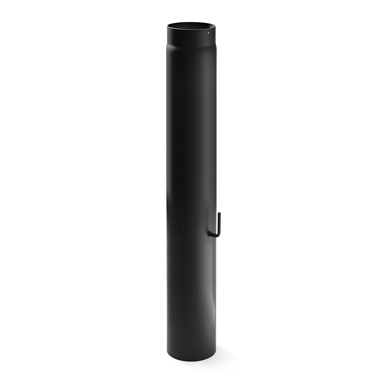 raik Rauchrohr / Ofenrohr 120mm - 1000mm mit Zugregulierung schwarz