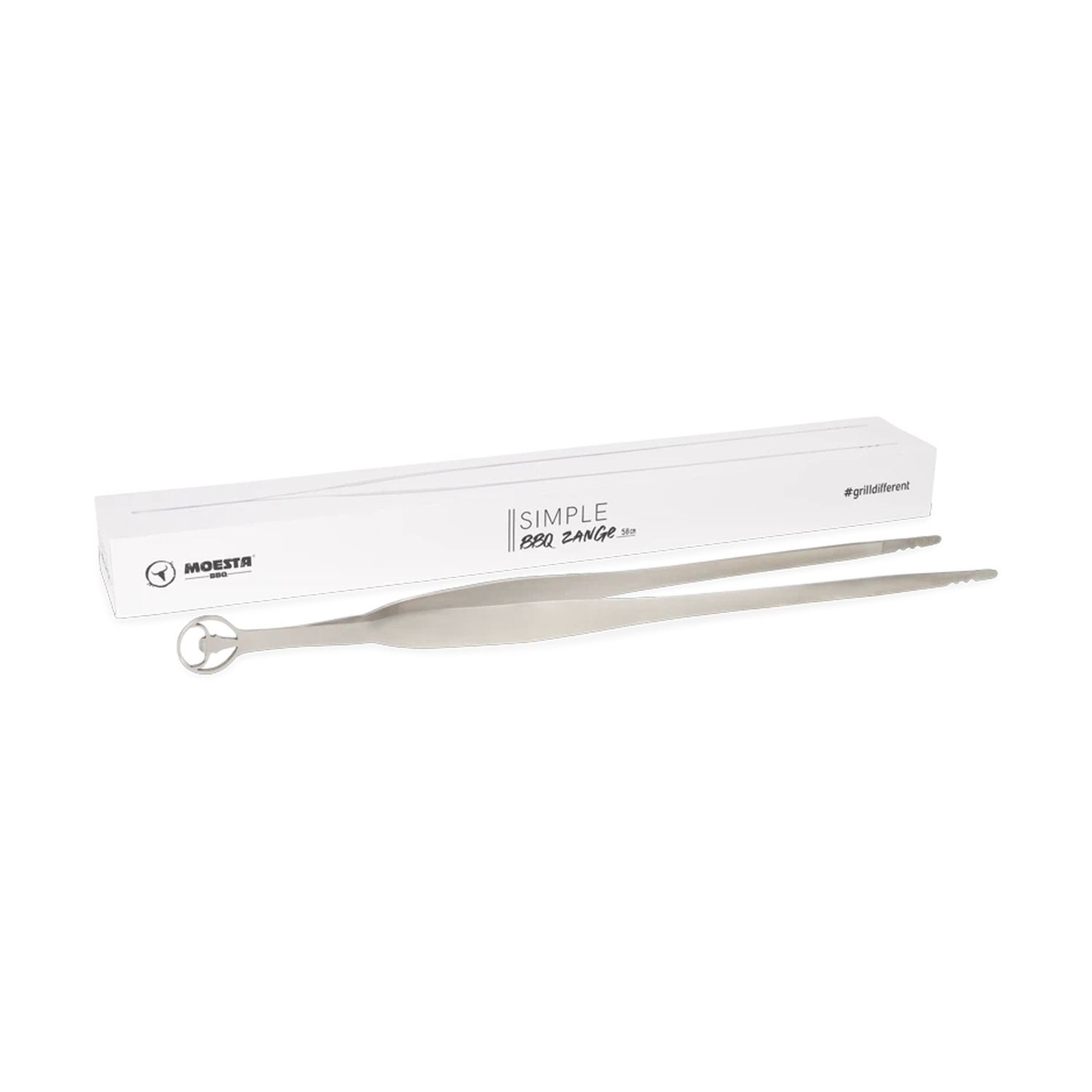 Moesta Simple BBQ Grillzange Edelstahl 57,5 cm