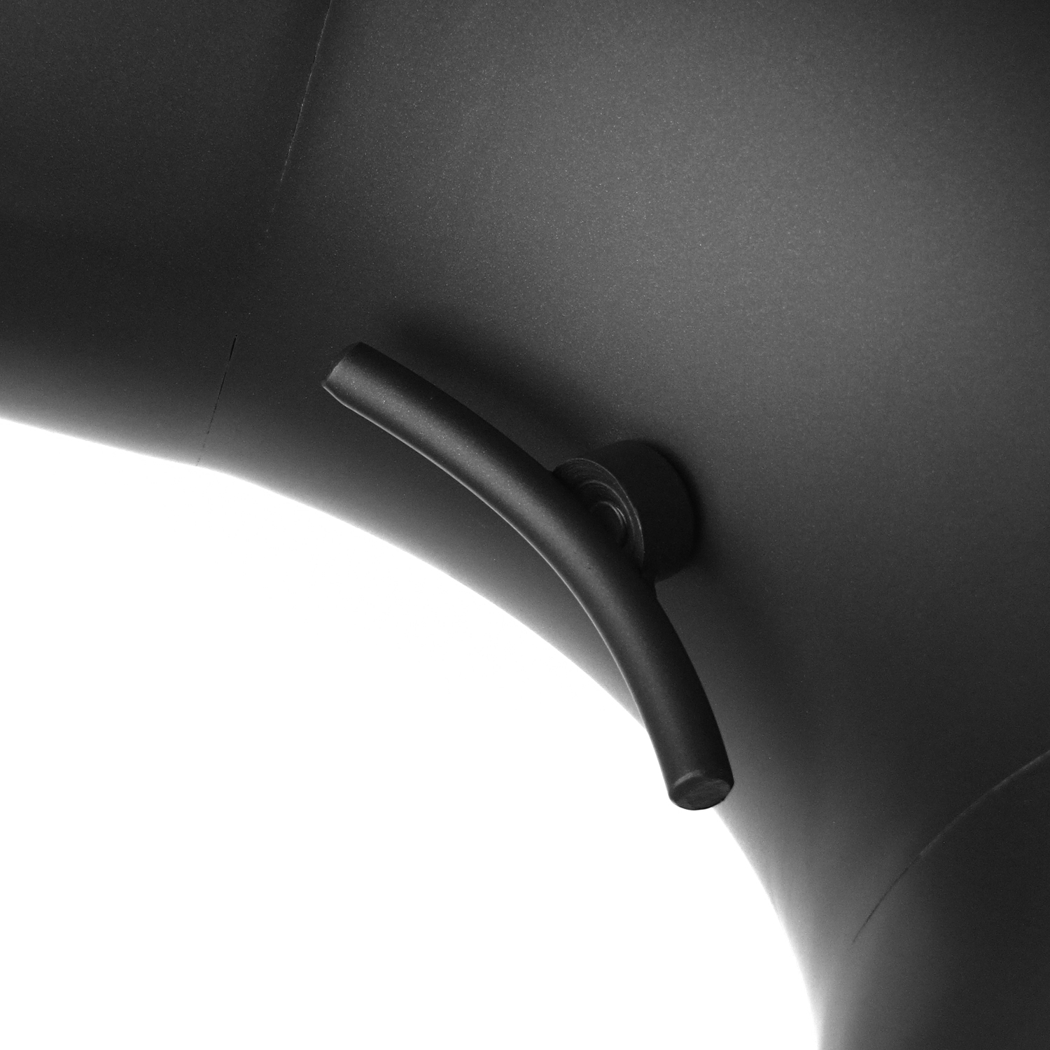 Raik Basic Rauchrohrbogen 150mm schwarz 90° gezogen mit Tür für Rauchrohr / Ofenrohr