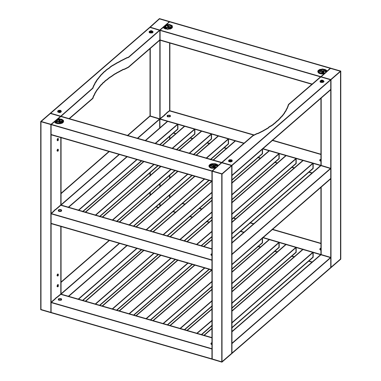 OFYR Holzeinsatz für Sockel PRO Teakholz klein OFYR Holzeinsatz für Sockel PRO Teakholz klein