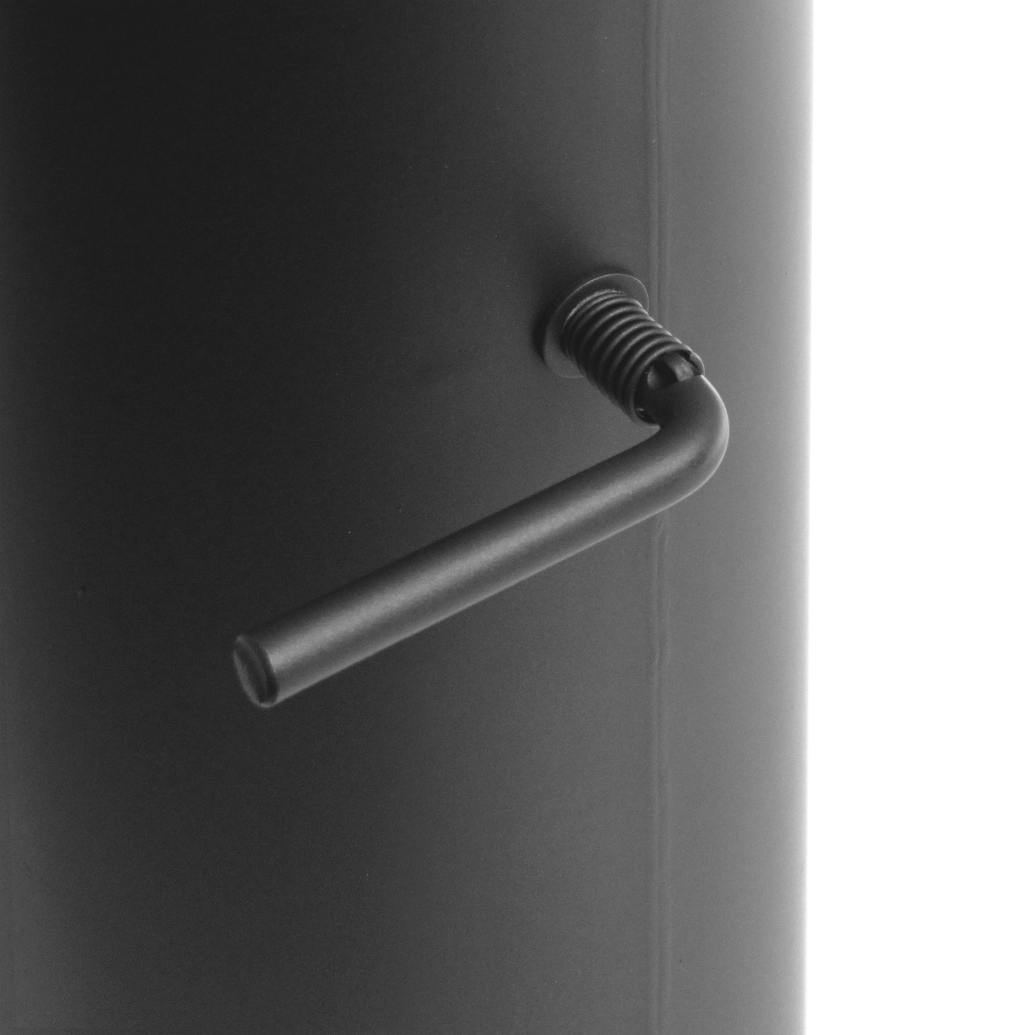 Raik Basic Zugregulierung 130mm gussgrau Länge 1000mm für Rauchrohr / Ofenrohr