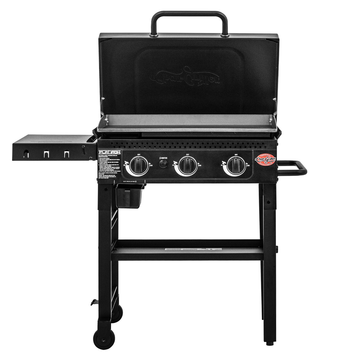 Char-Griller Flat Iron 3 Brenner Griddle Gasgrill