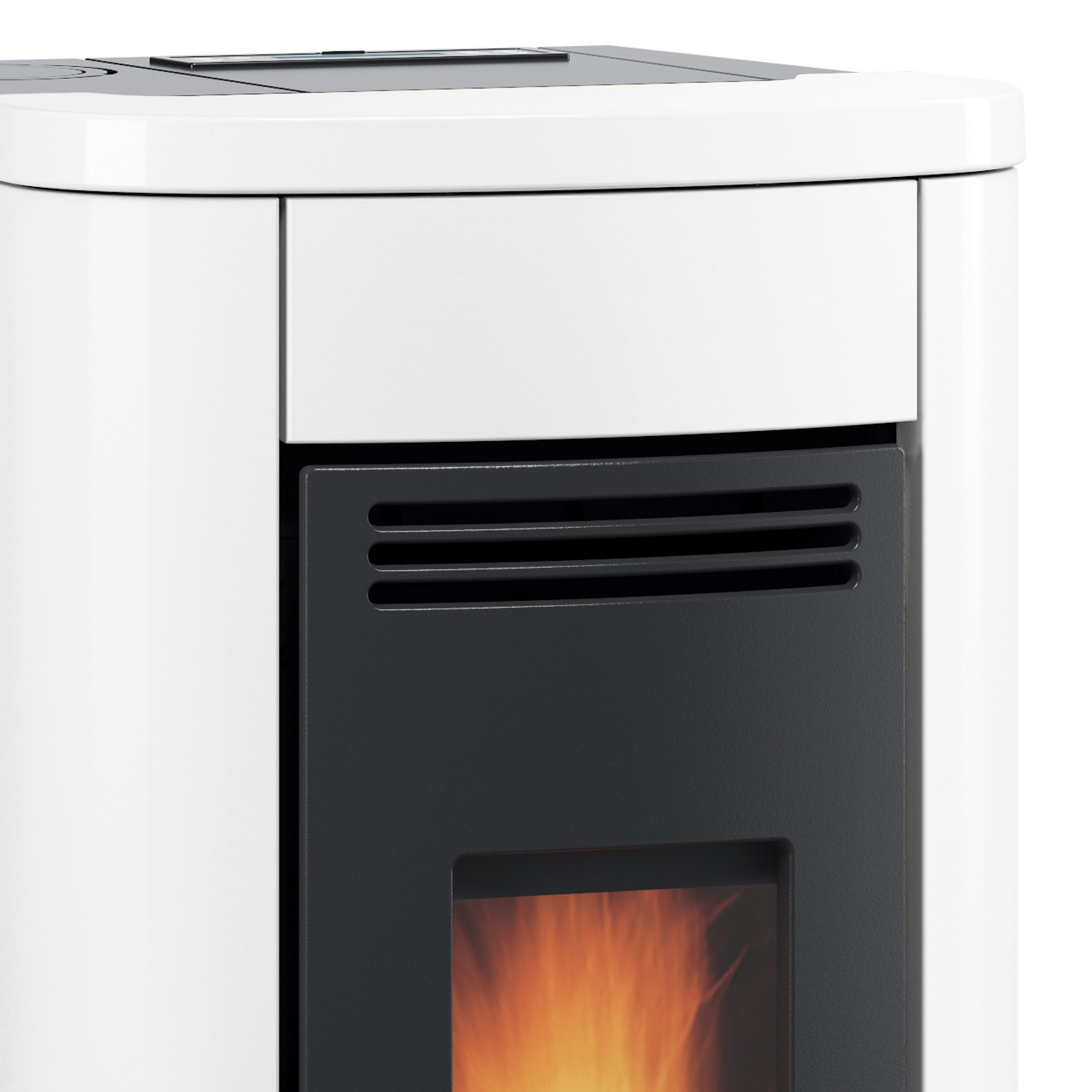 Extraflame Klaudia 5.0 Pelletofen Stahl Weiß