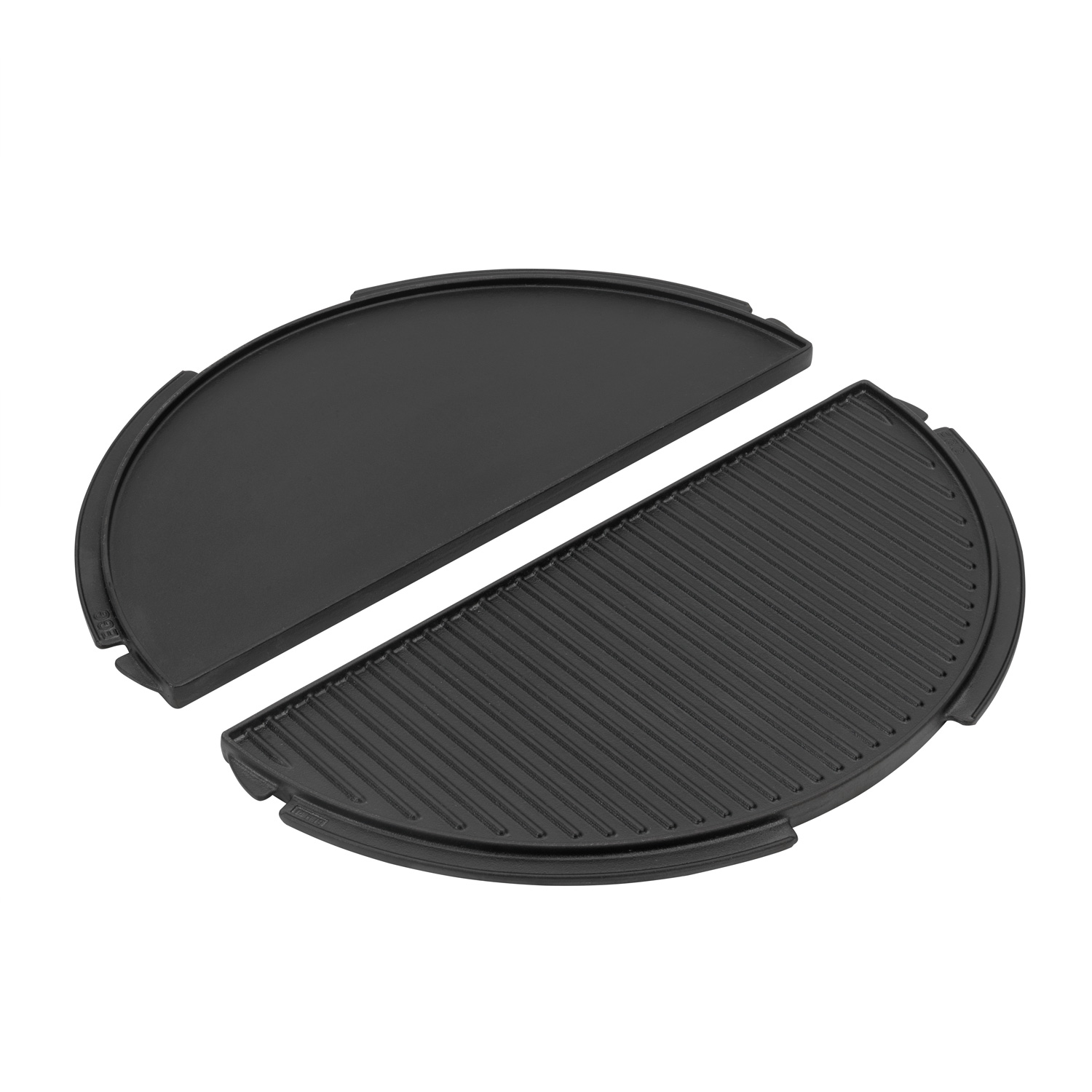 Big Green Egg Halbrunde Grillplatte aus Gusseisen für 2XLarge und XLarge Big Green Egg Halbrunde Grillplatte aus Gusseisen für 2XLarge und XLarge