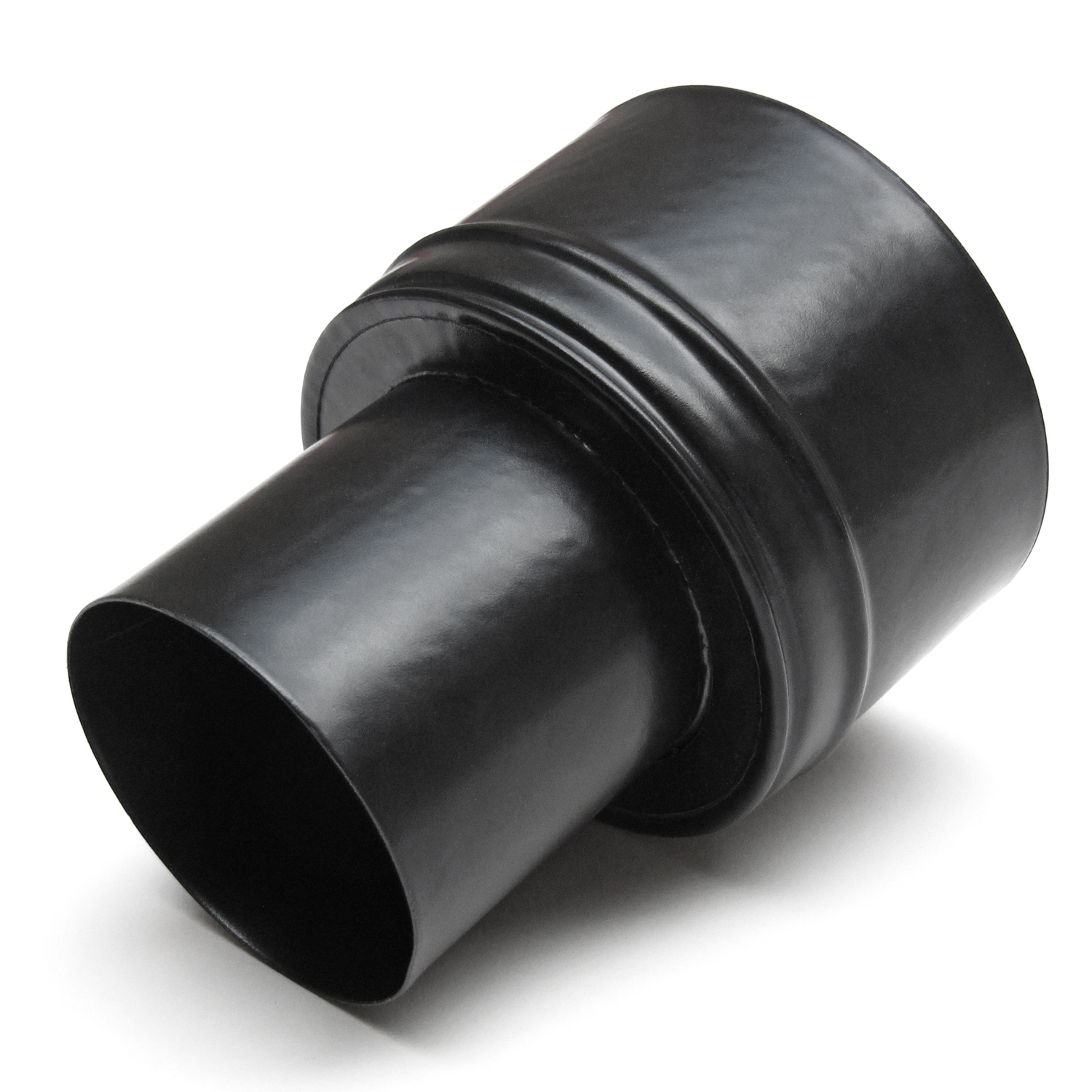 Raik Pelletrohr / Ofenrohr Erweiterung 80mm -120mm schwarz