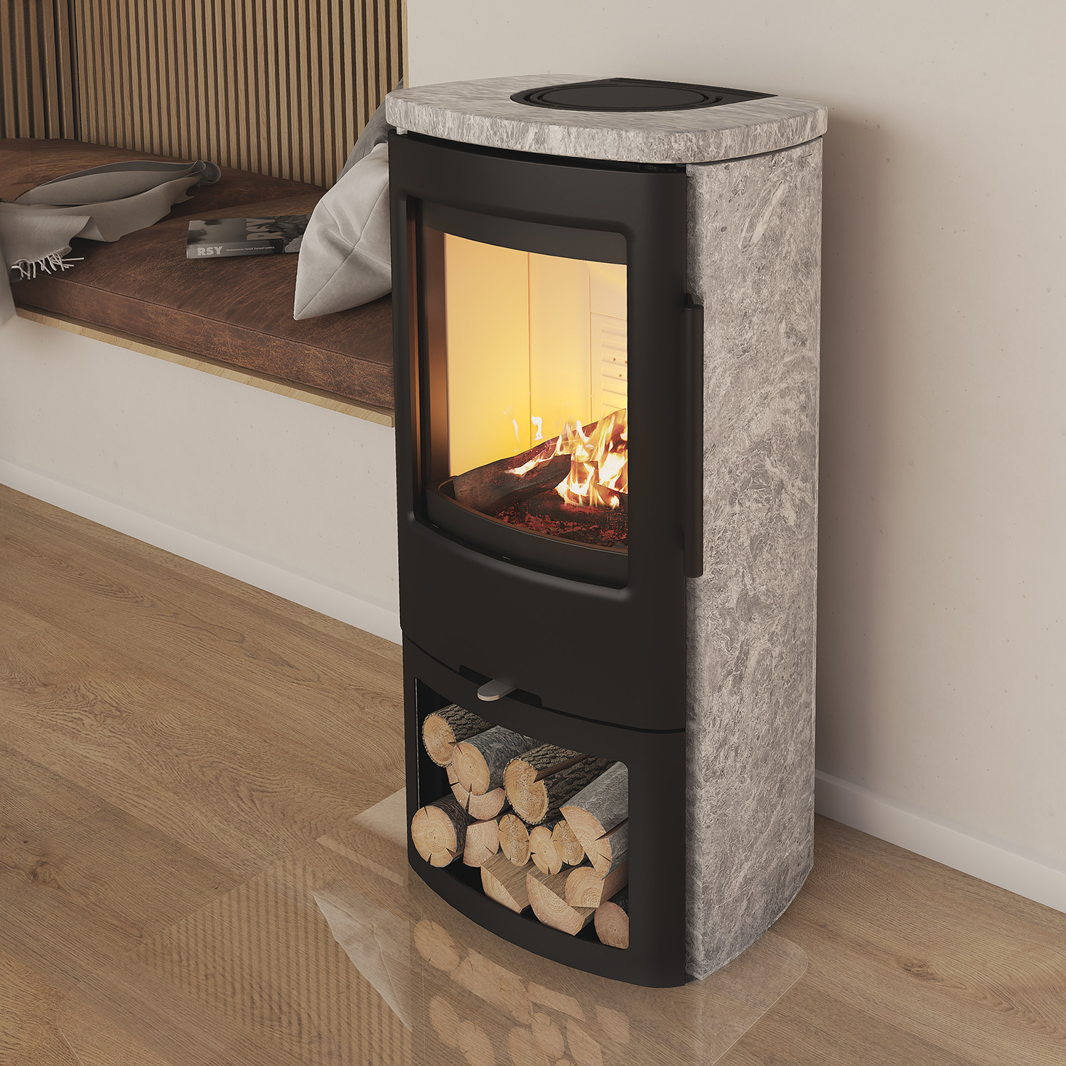 TermaTech TT44S Kaminofen Speckstein