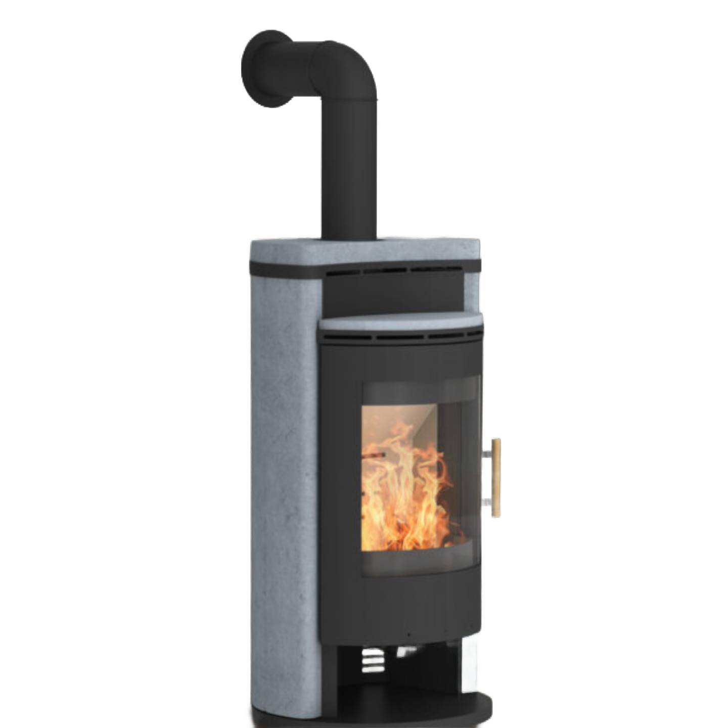Königshütte SAROS Kaminofen 8 kW Naturstein Serpentin