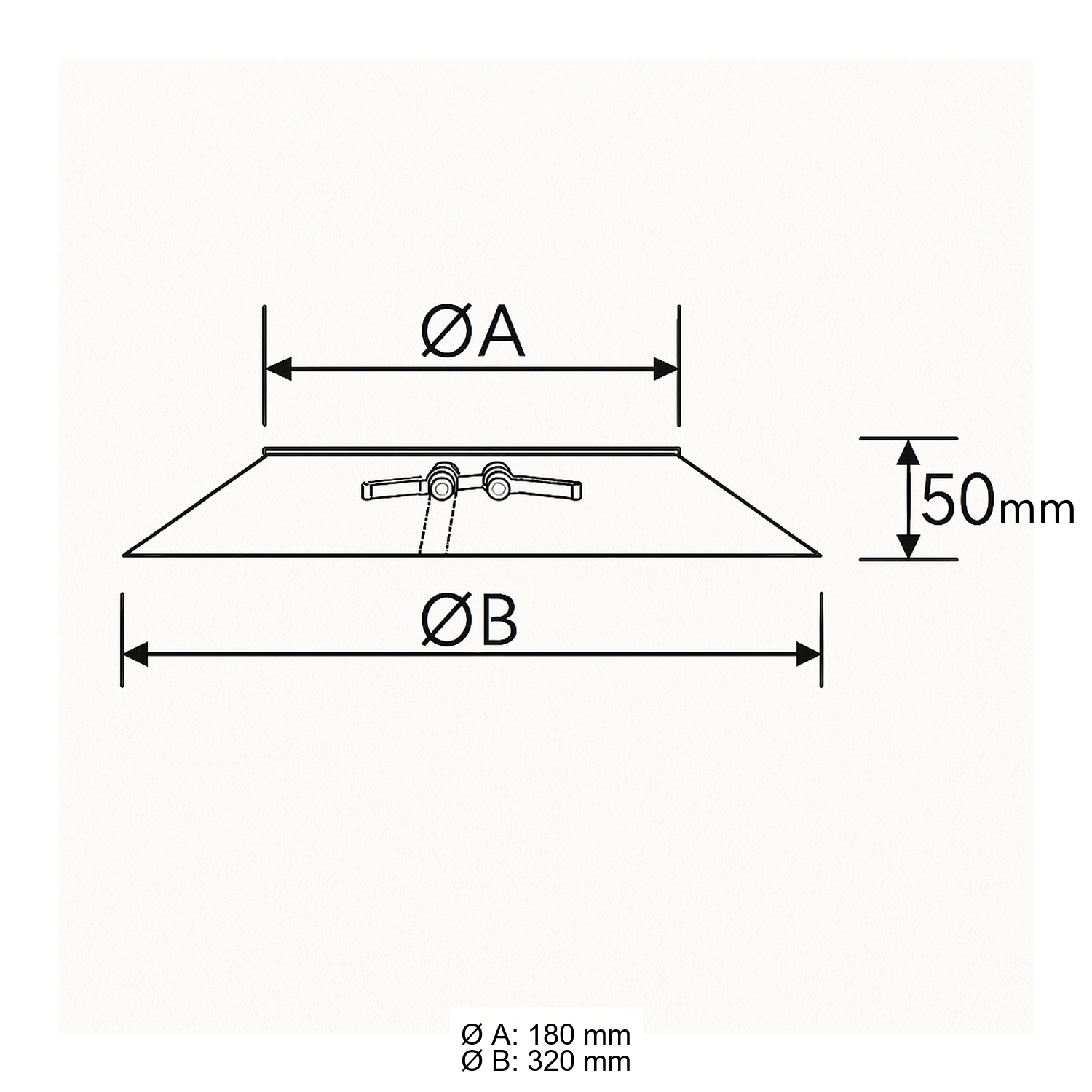 Schiedel PRIMA PLUS Regenkragen H=50mm Ø180 mm einwandig glänzend