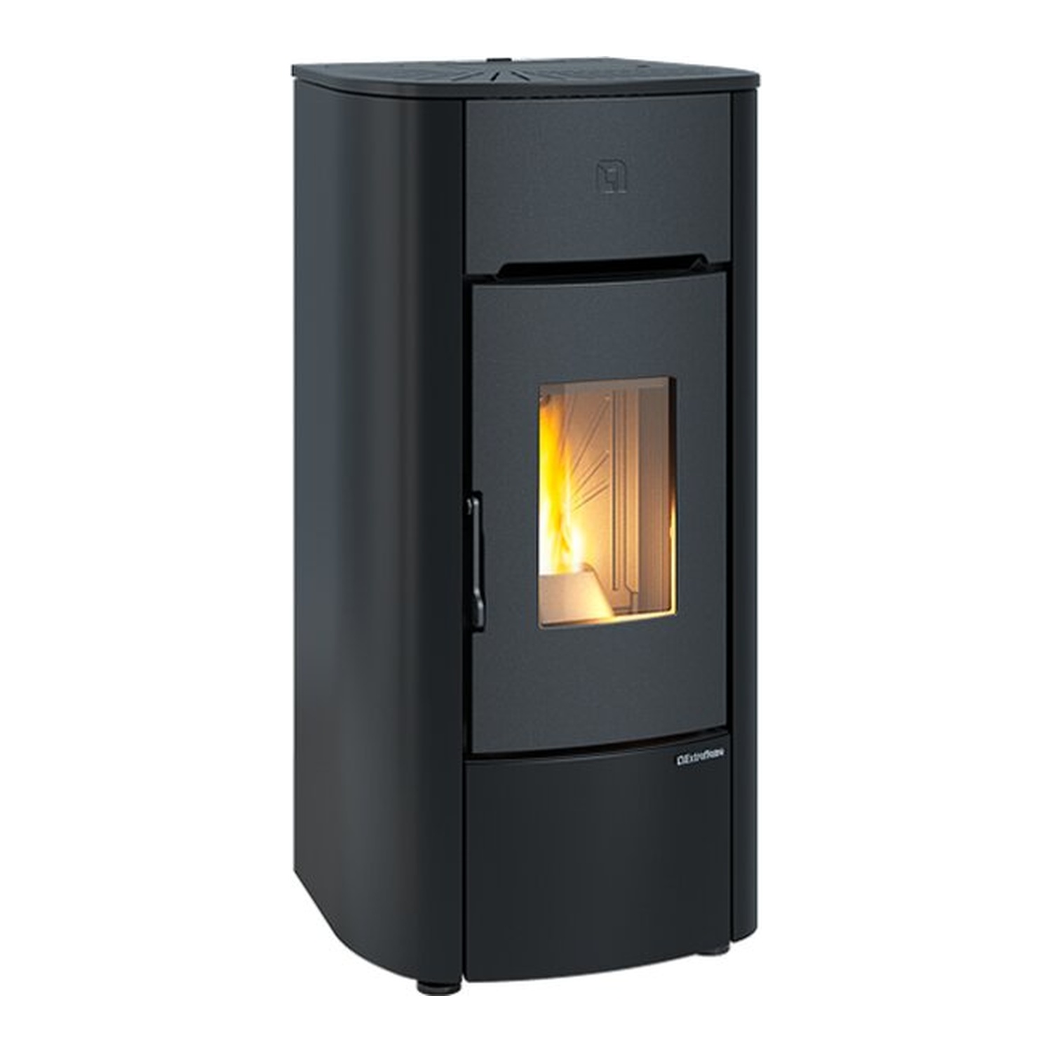 Extraflame Mariella Plus AD Pelletofen Traditional Line schwarz